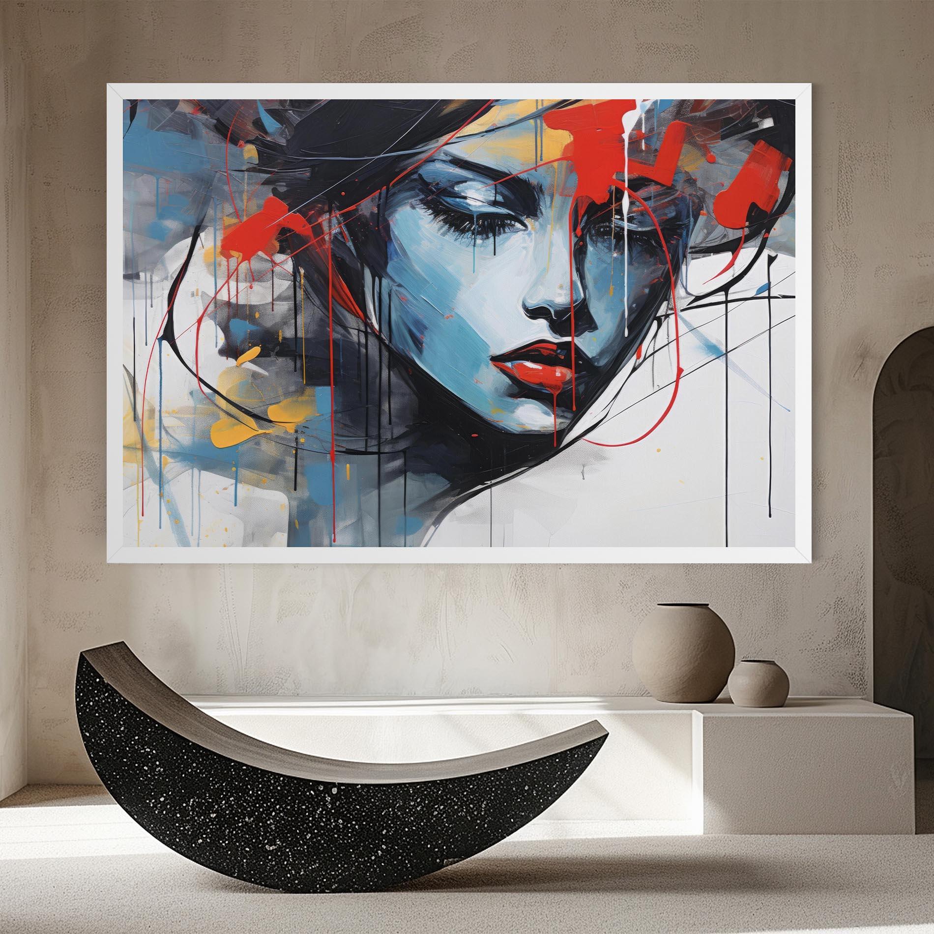 Tablou Canvas Edgy Woman mockup 8