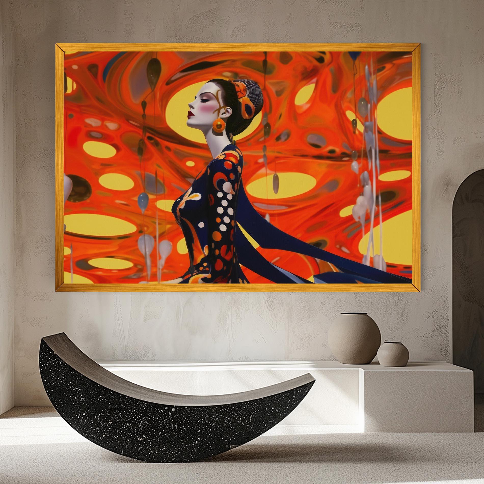 Tablou Canvas Big Orange Accesories mockup 8