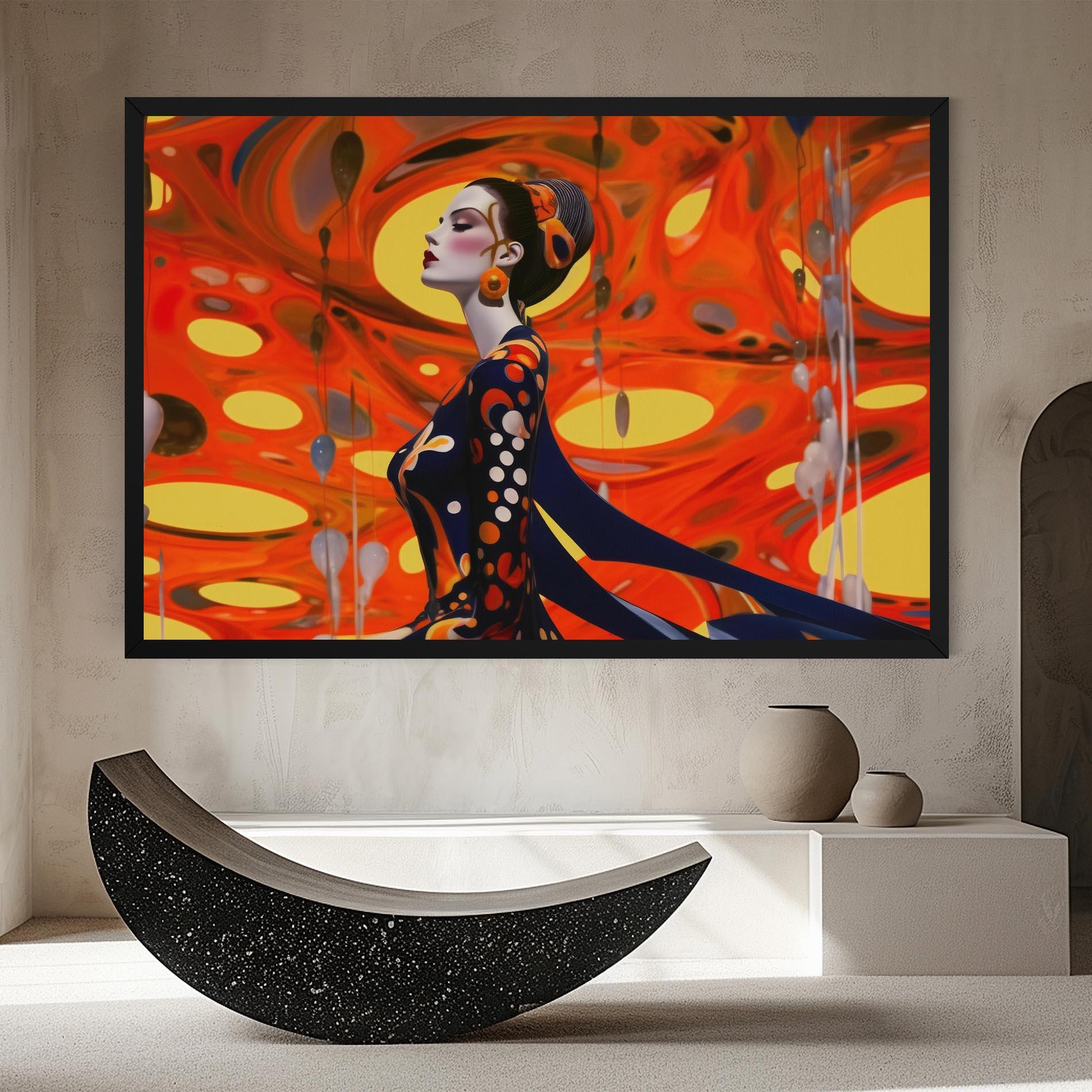 Tablou Canvas Big Orange Accesories mockup 8