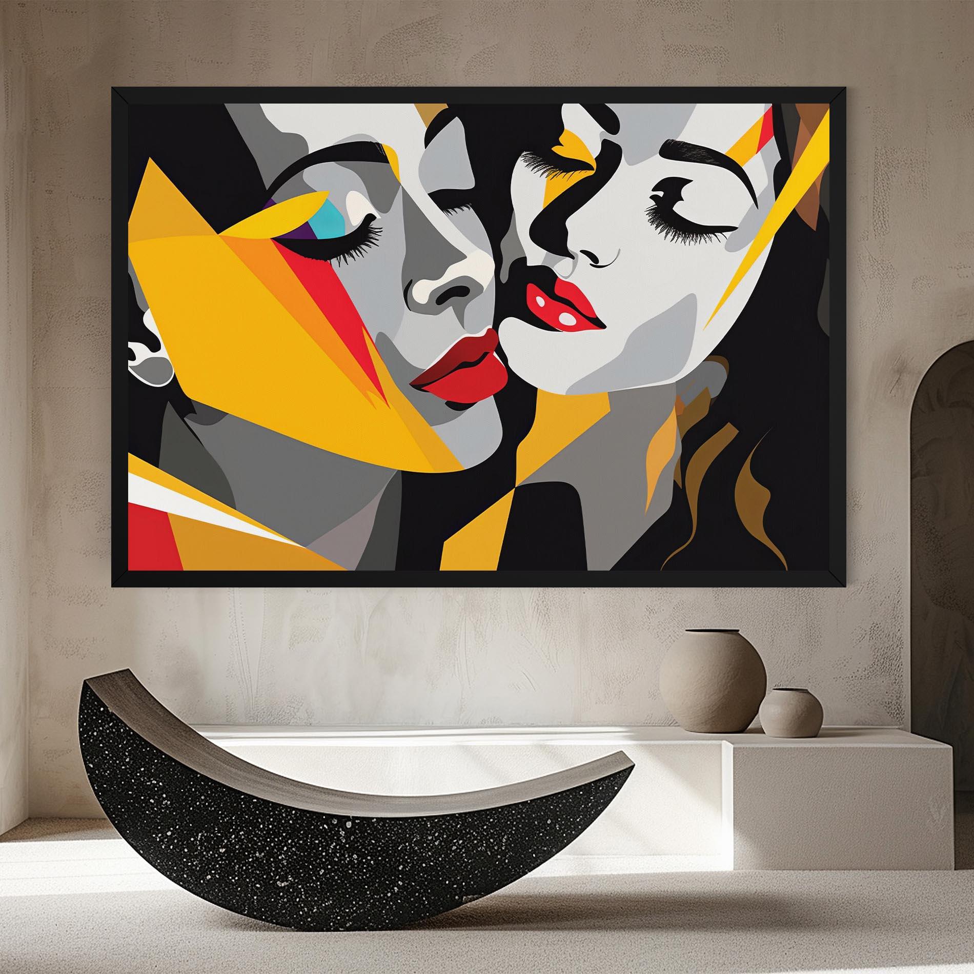 Tablou Canvas Dreamy Modern Female mockup 8