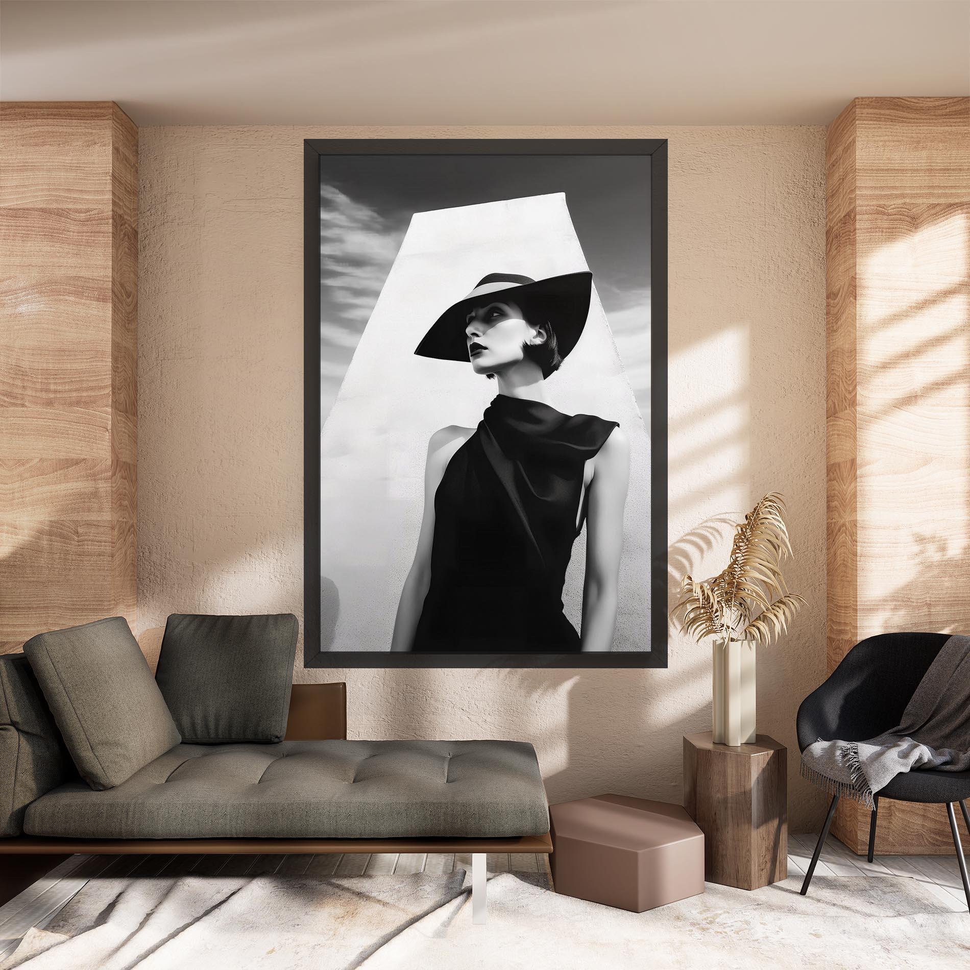 Tablou Canvas Modern Fashion Portrait mockup 8