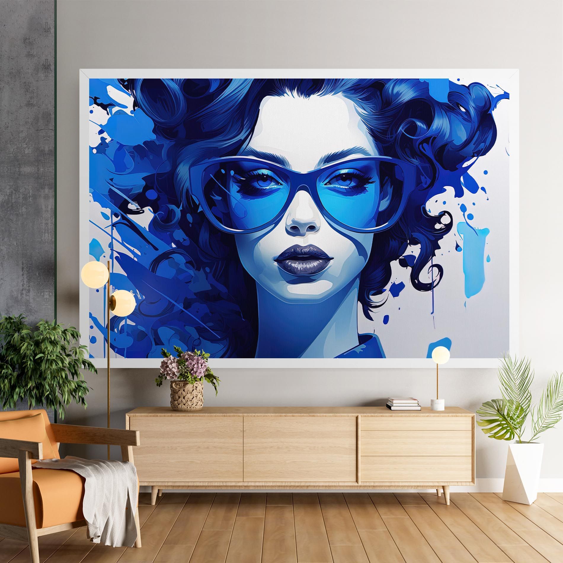 Big Blue Glasses mockup 9