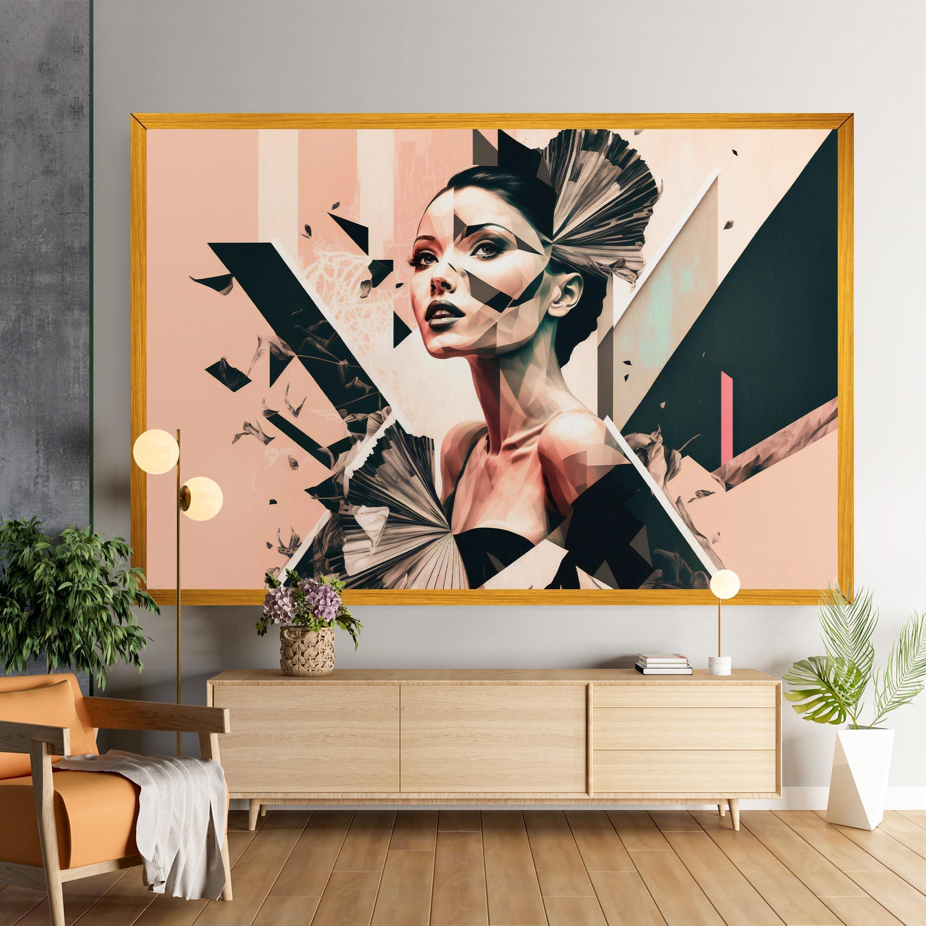 Tablou Canvas Fashionista Design mockup 9