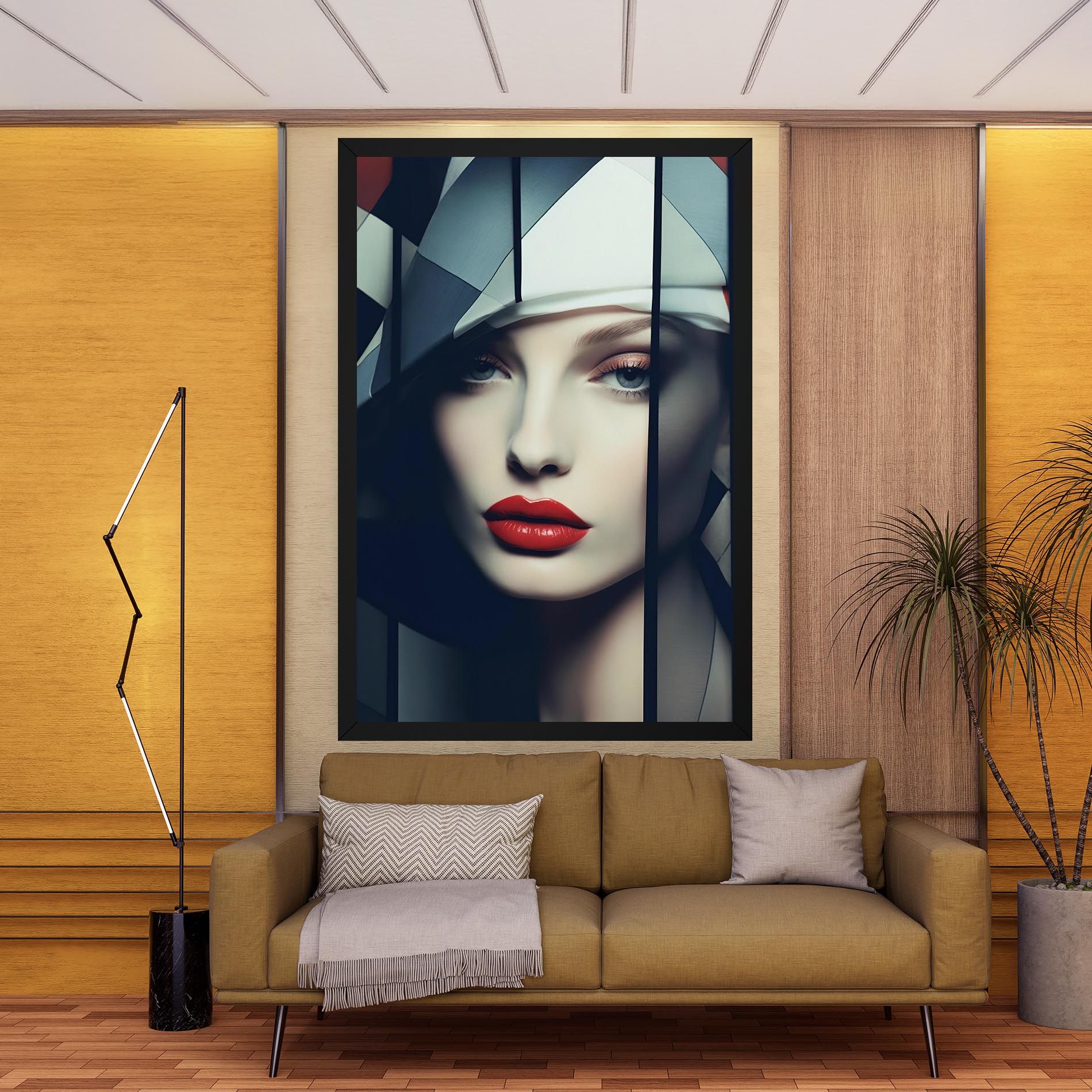 Big Juicy Lips Woman mockup 9