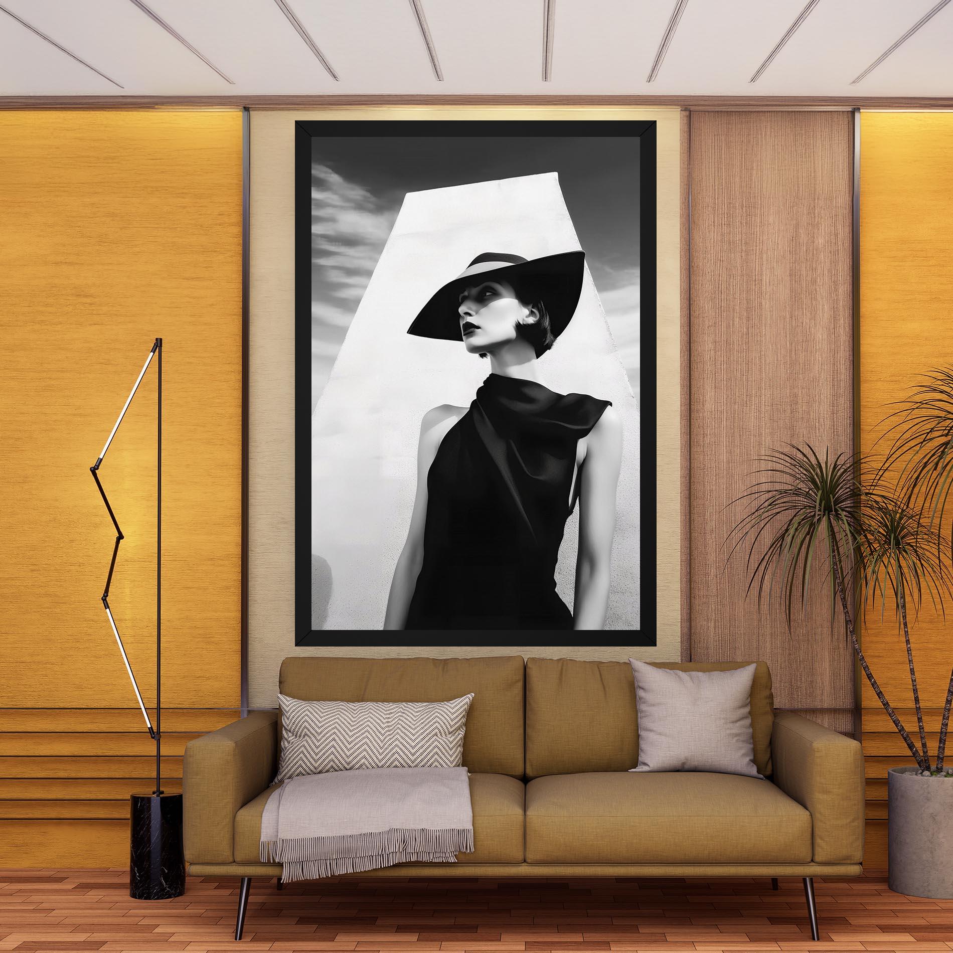 Tablou Canvas Modern Fashion Portrait mockup 9