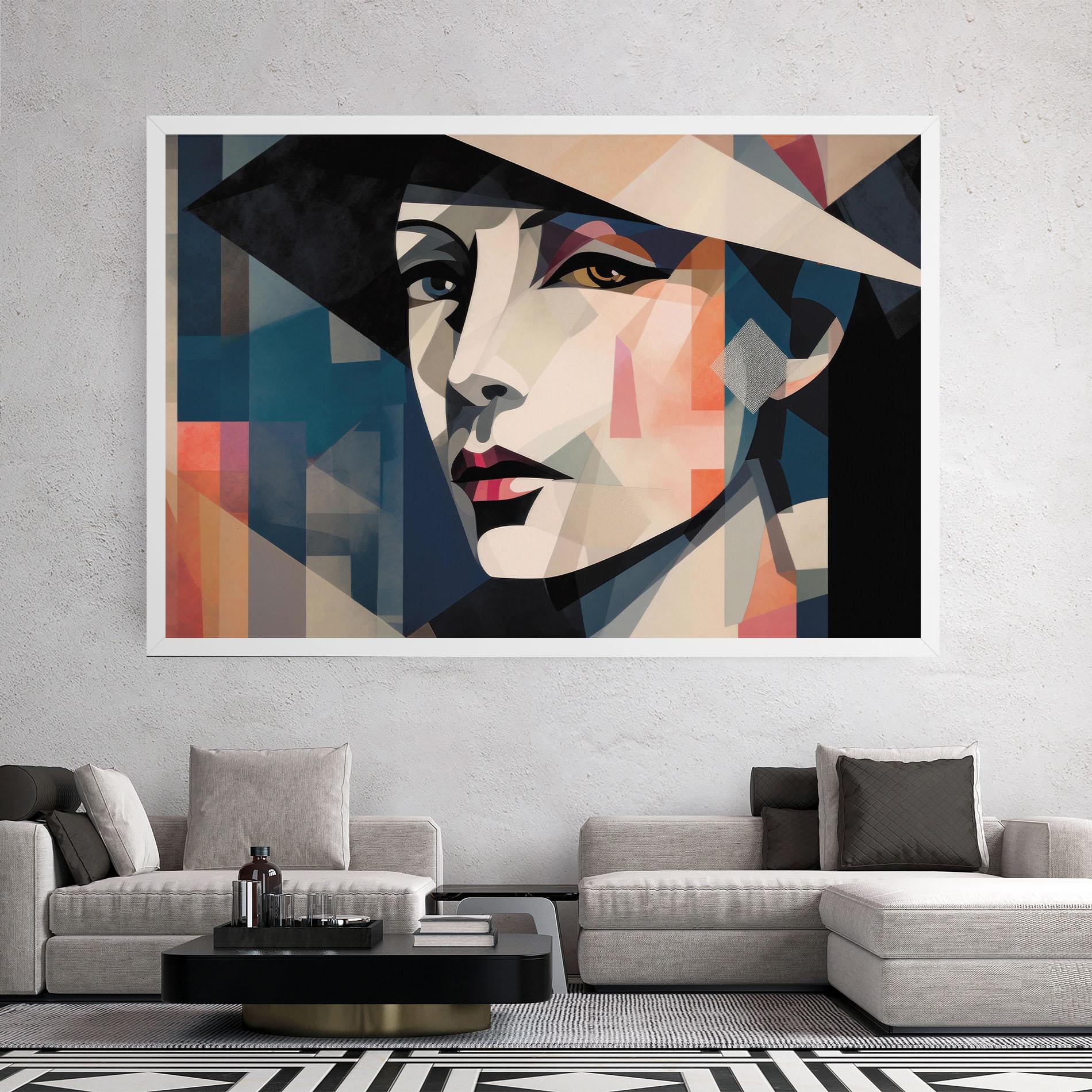 Tablou Canvas Chicago Portrait mockup 2