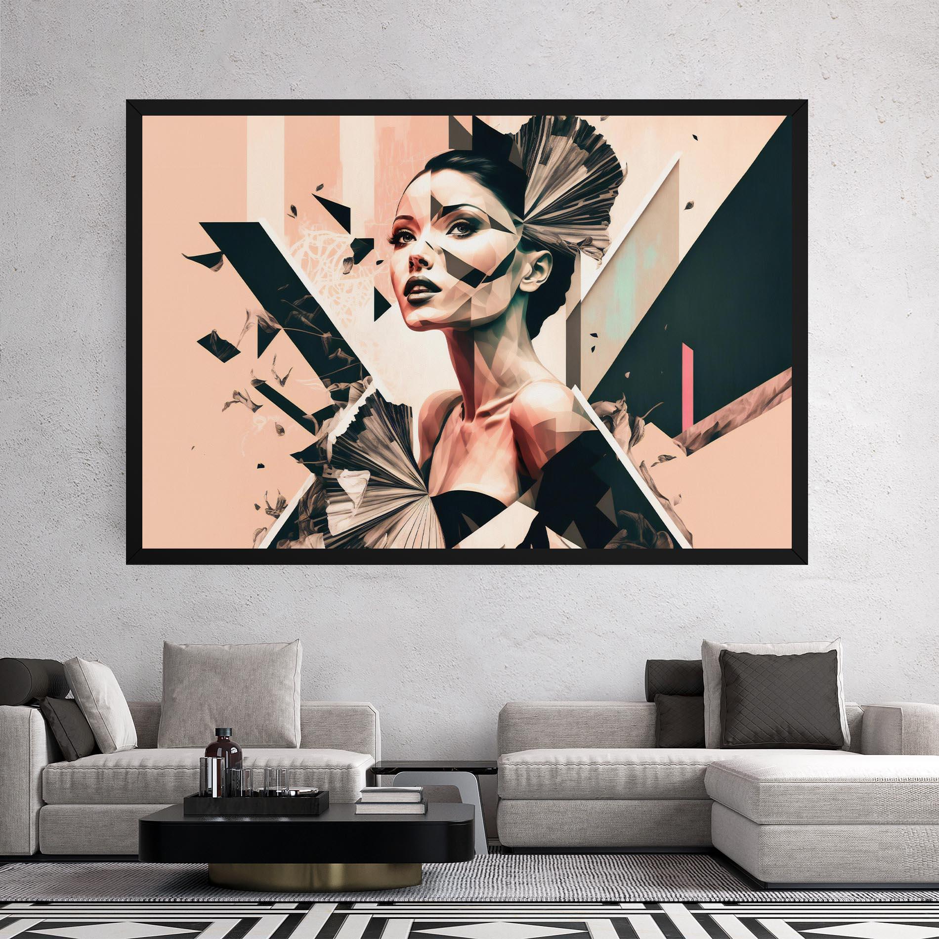 Tablou Canvas Fashionista Design mockup 2