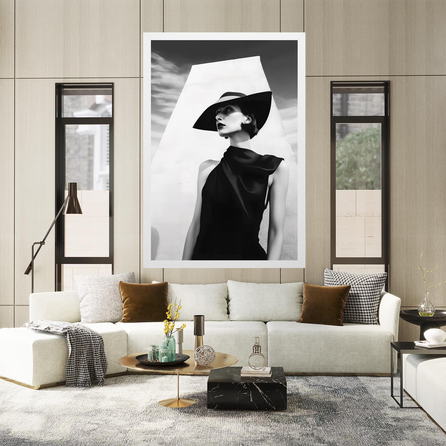 Tablou Canvas Modern Fashion Portrait mockup 2