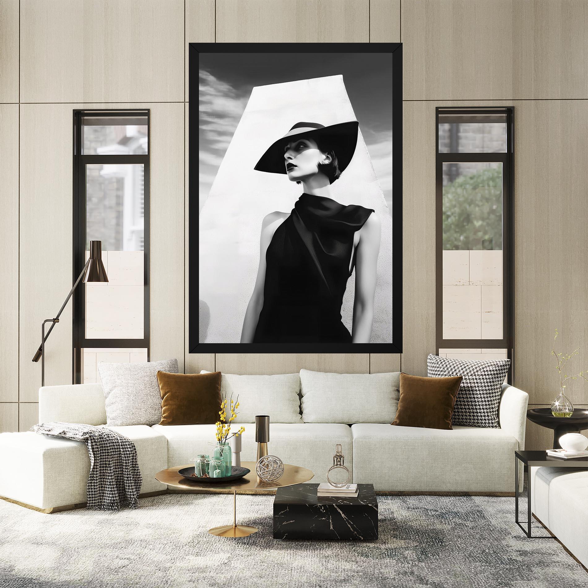 Tablou Canvas Modern Fashion Portrait mockup 2