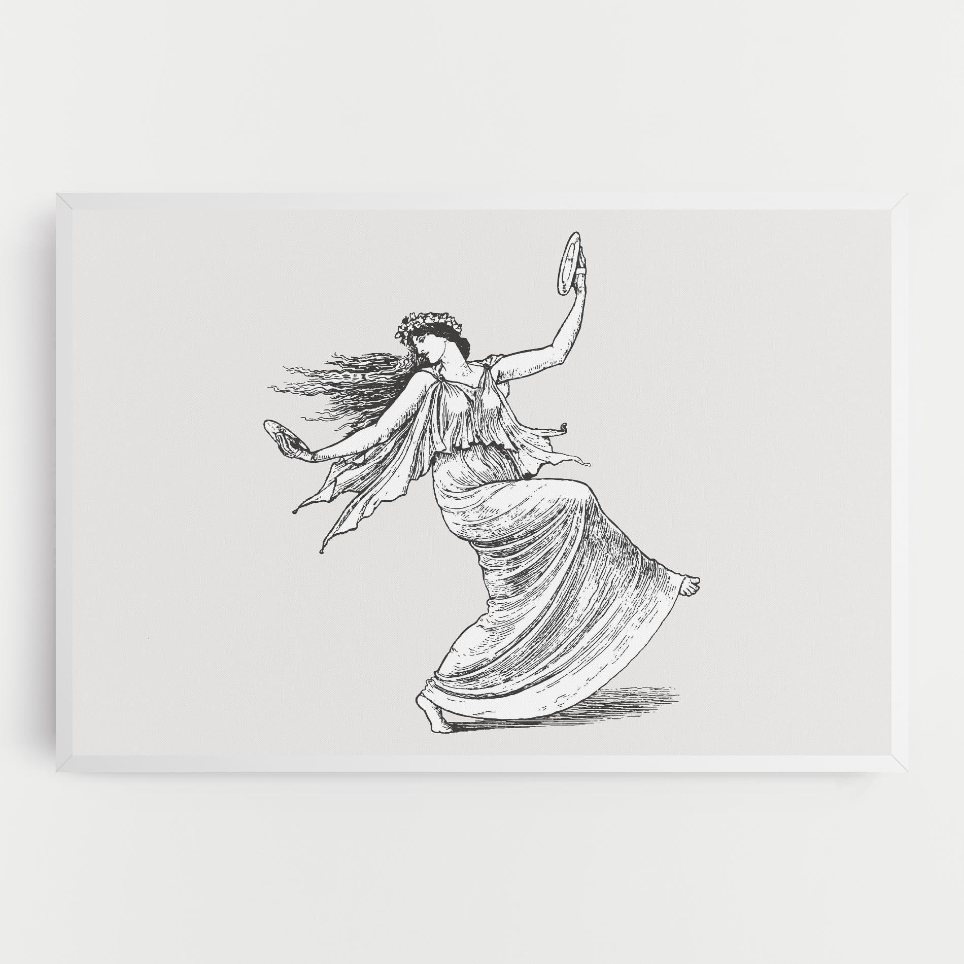 Tablou Canvas Vintage Dance mockup 0