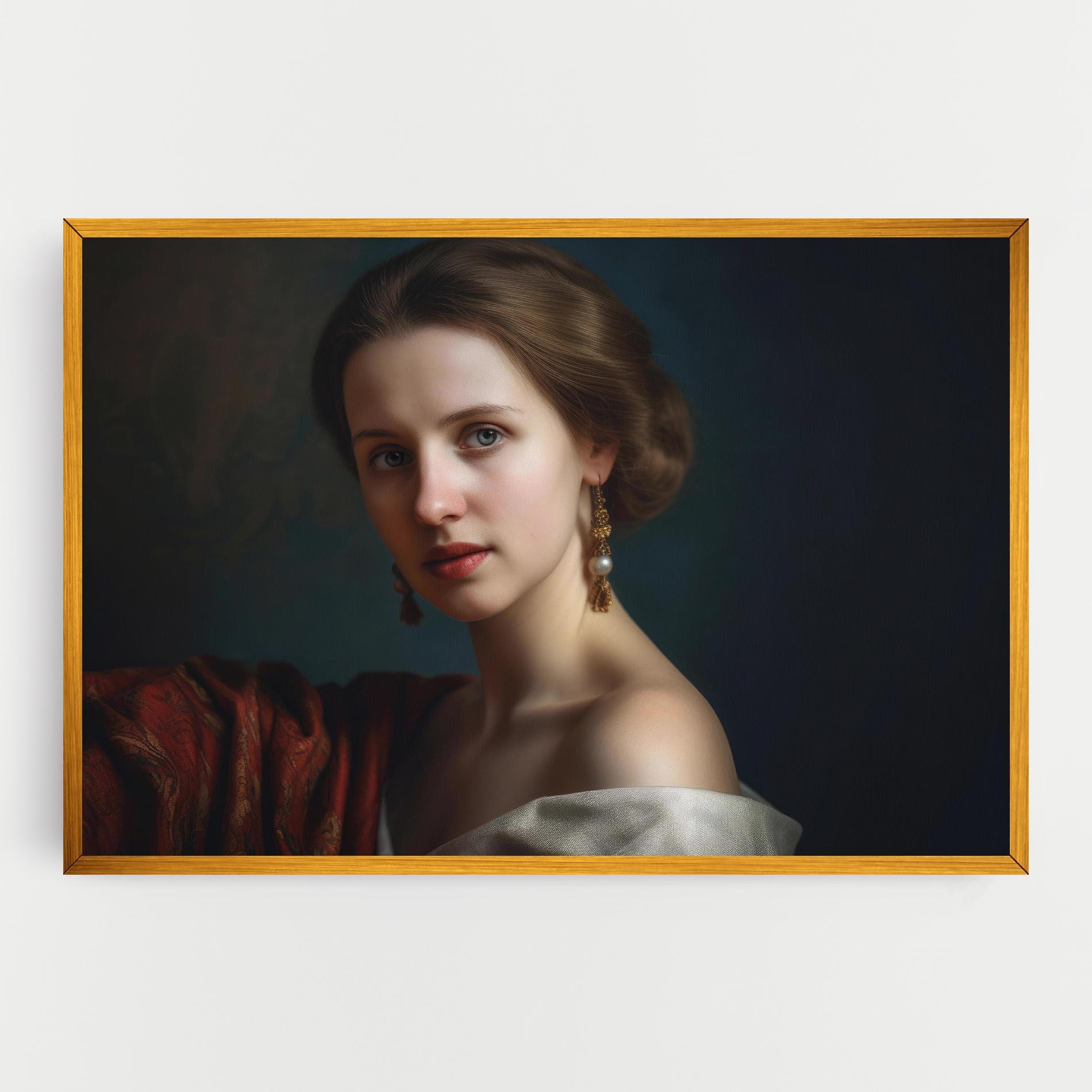 Tablou Canvas Classical Painting mockup 0