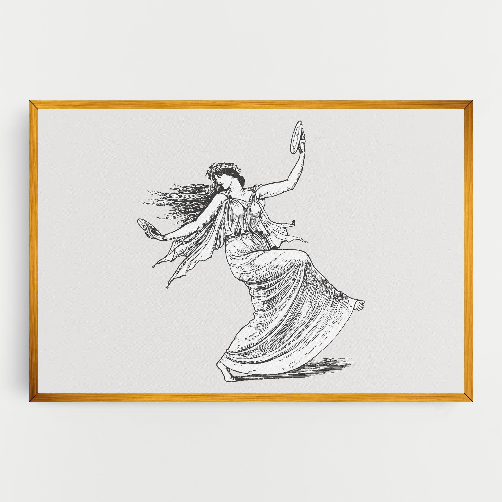 Tablou Canvas Vintage Dance mockup 0