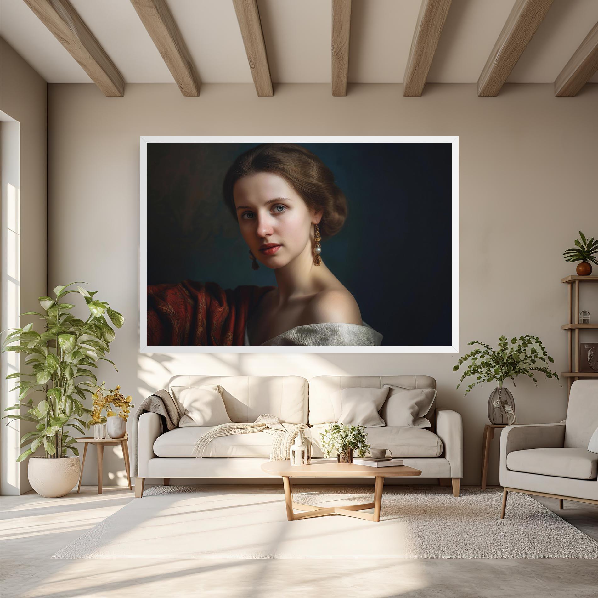 Tablou Canvas Classical Painting mockup 6