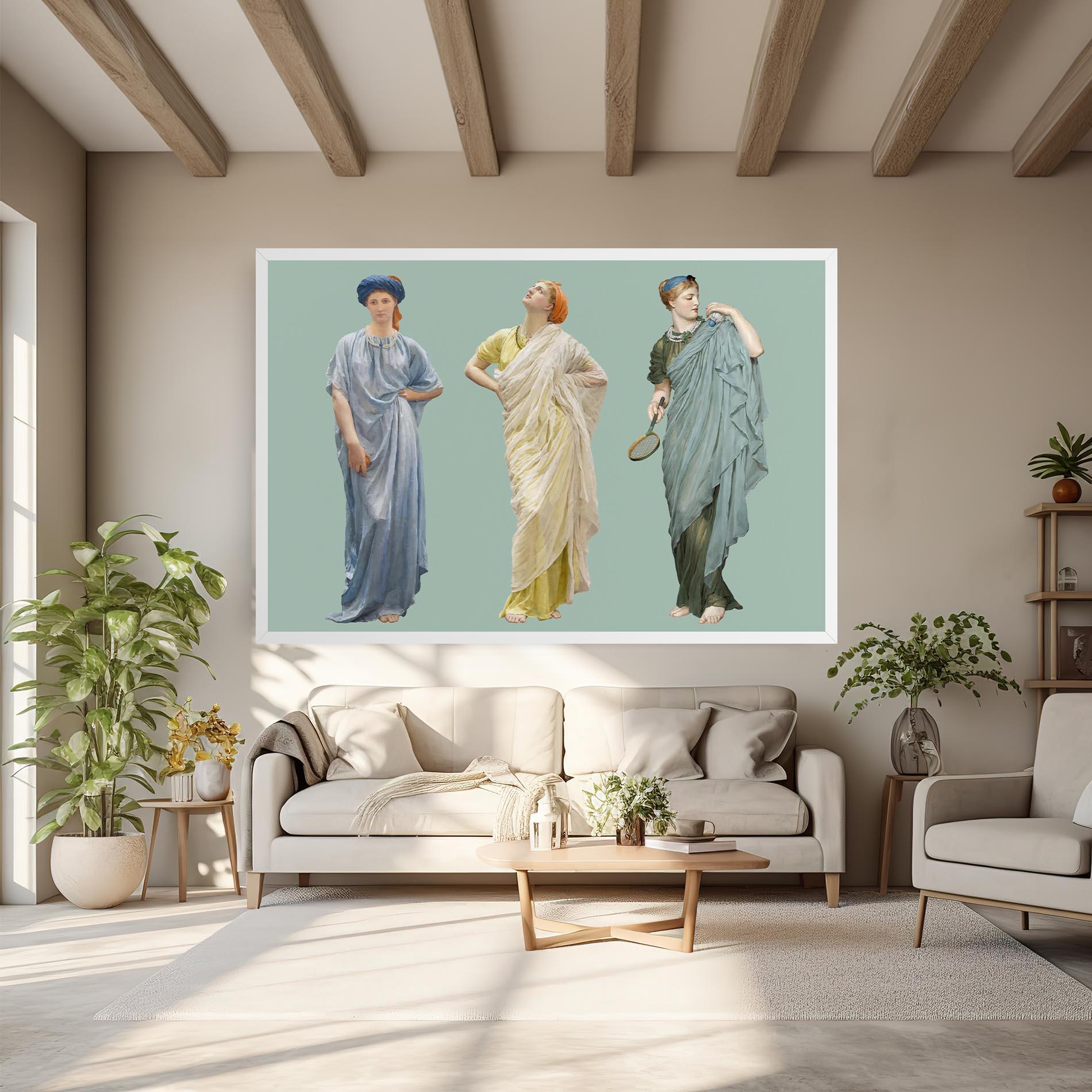 Tablou Canvas Vintage Looking Up mockup 6