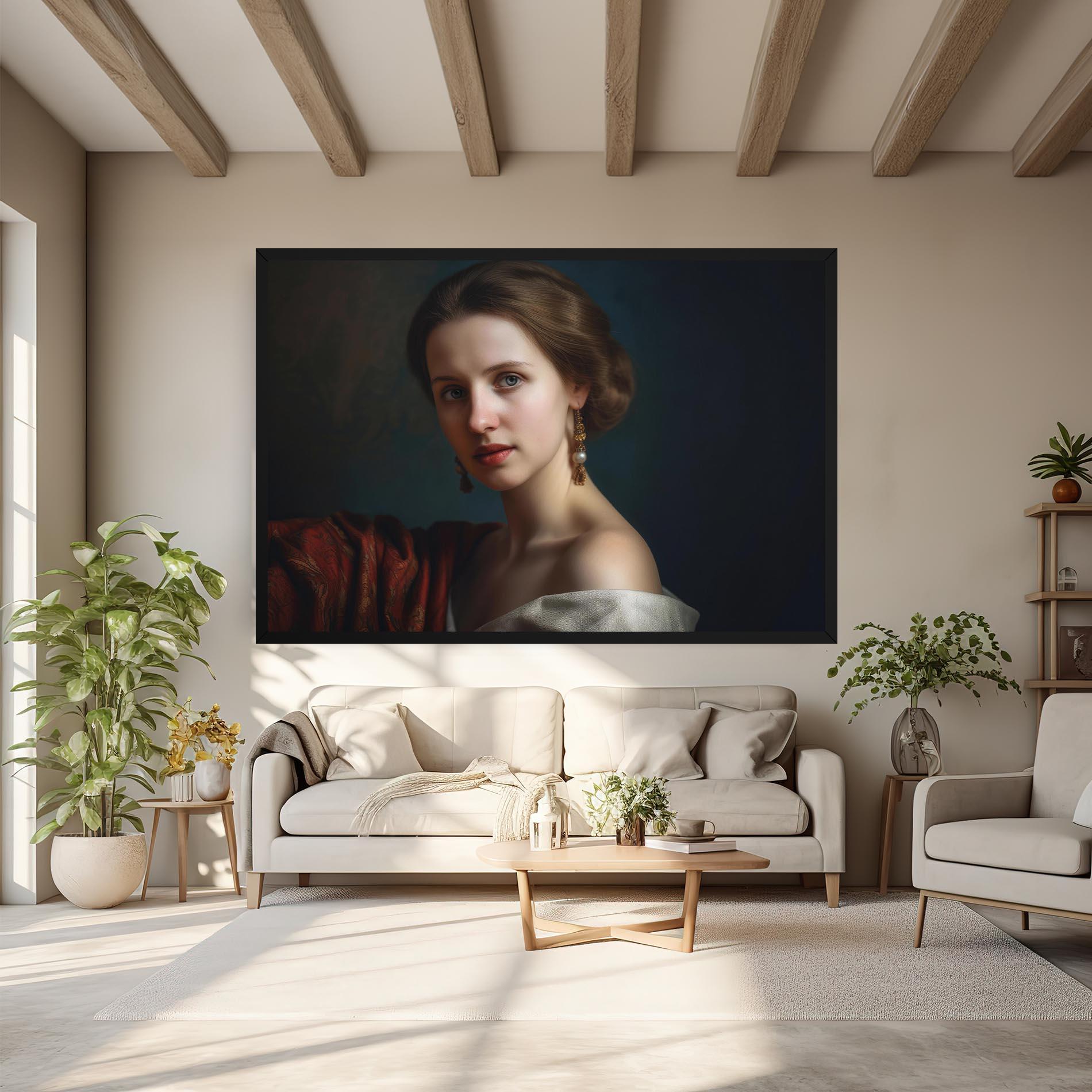 Tablou Canvas Classical Painting mockup 6