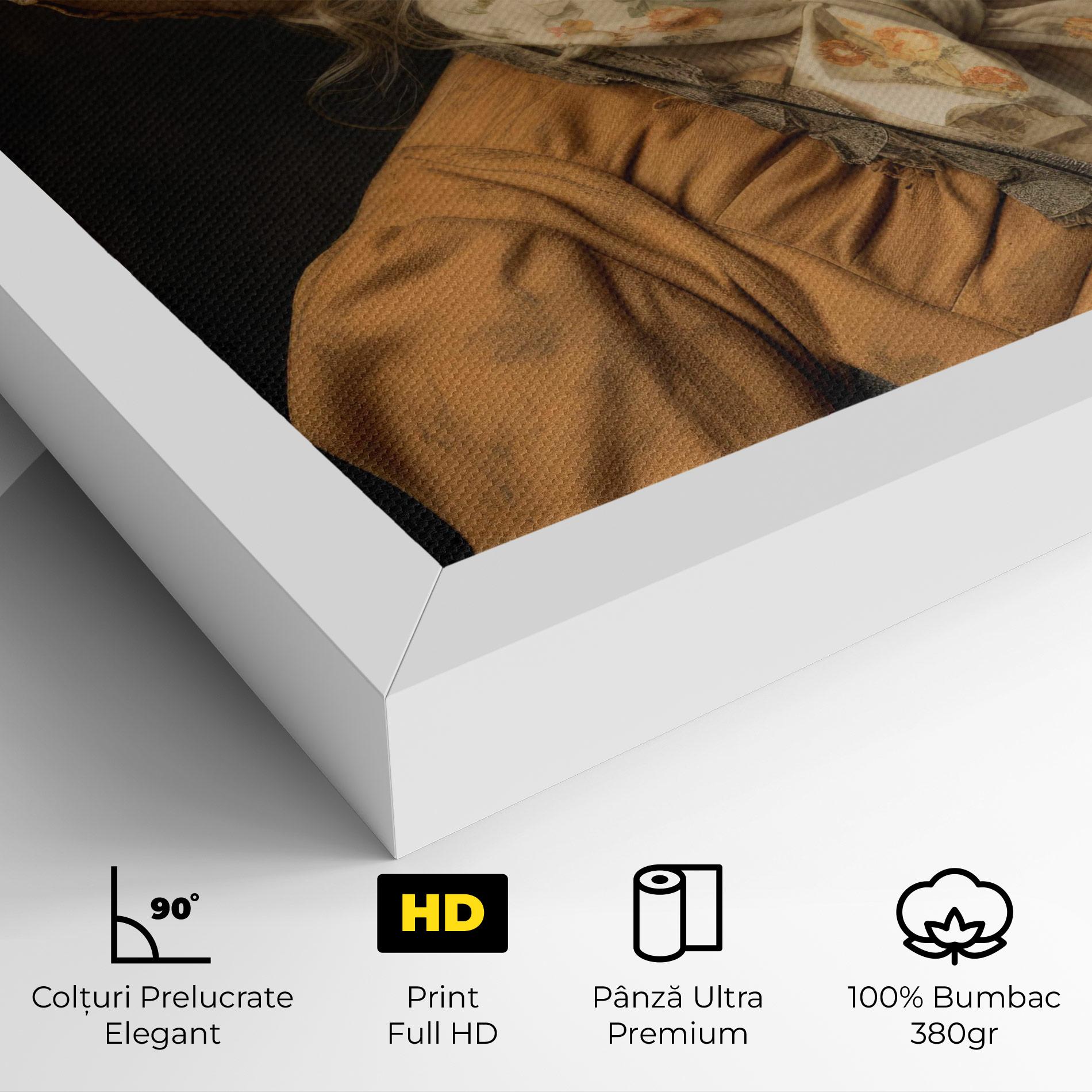 Tablou Canvas Pretty Vintage Blonde mockup 4