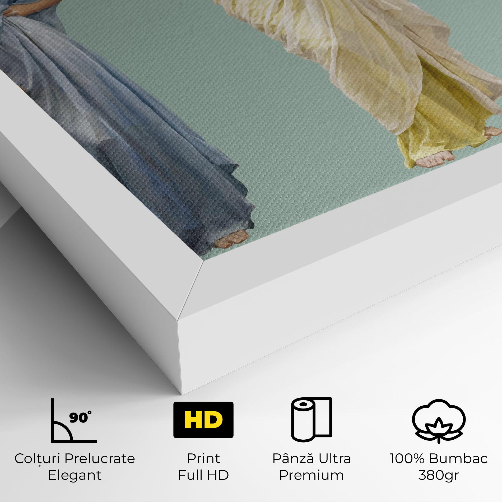 Tablou Canvas Vintage Looking Up mockup 4