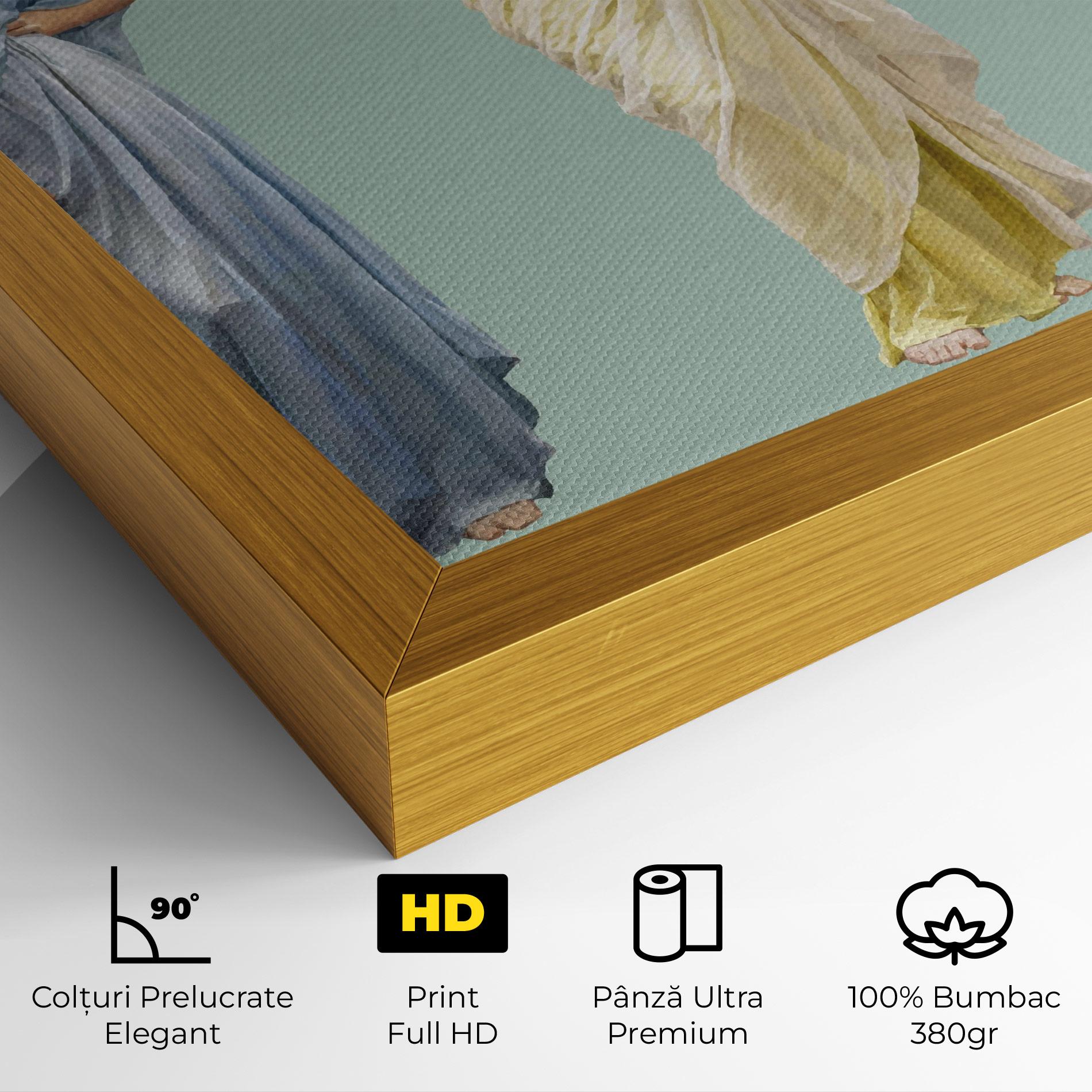 Tablou Canvas Vintage Looking Up mockup 4