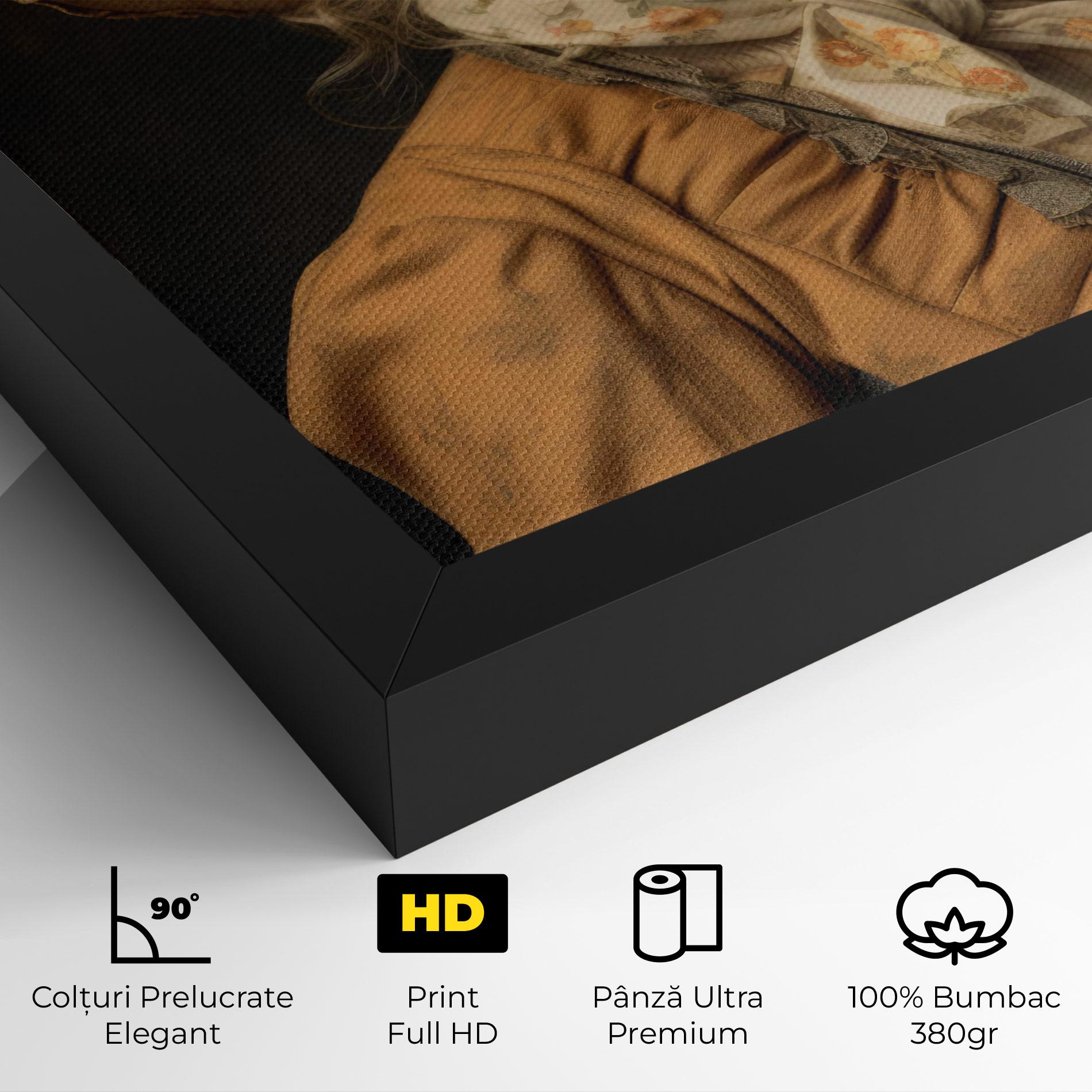 Tablou Canvas Pretty Vintage Blonde mockup 4