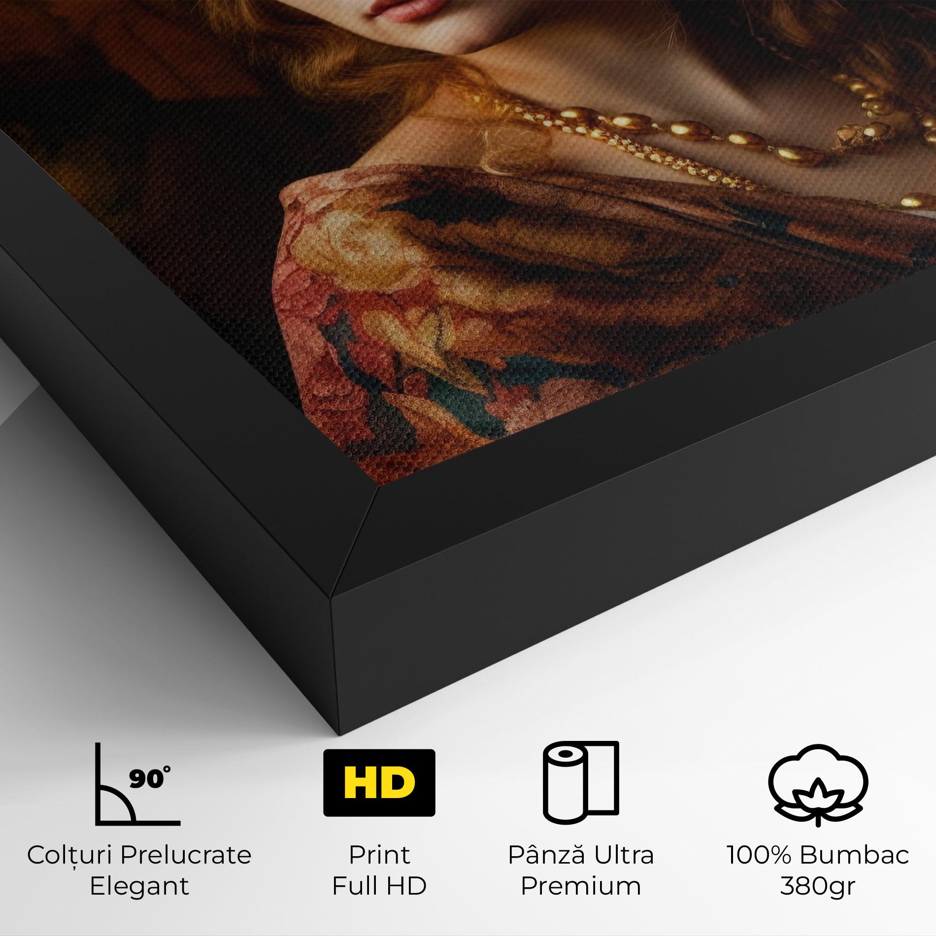 Tablou Canvas Renaissance Woman mockup 4