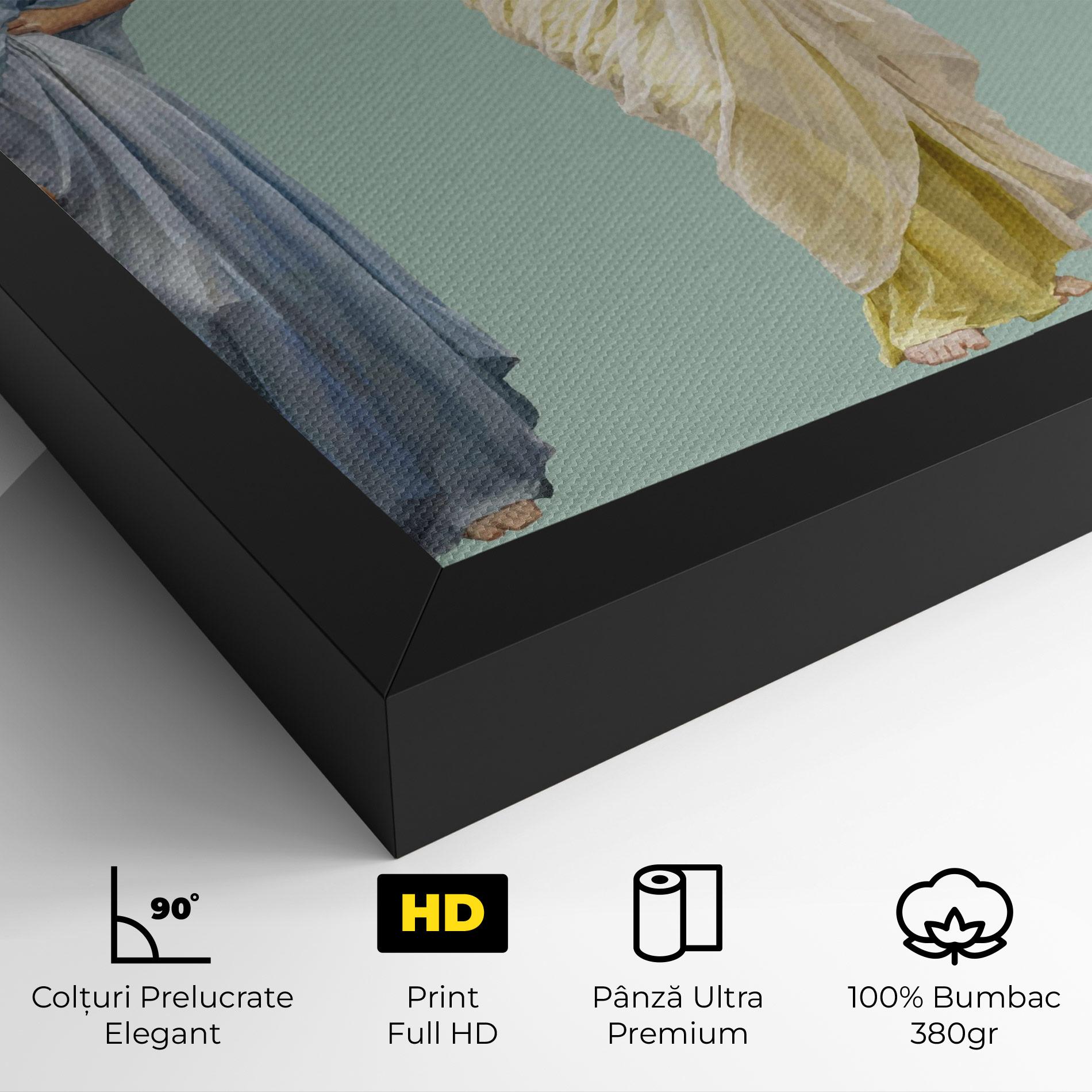 Tablou Canvas Vintage Looking Up mockup 4