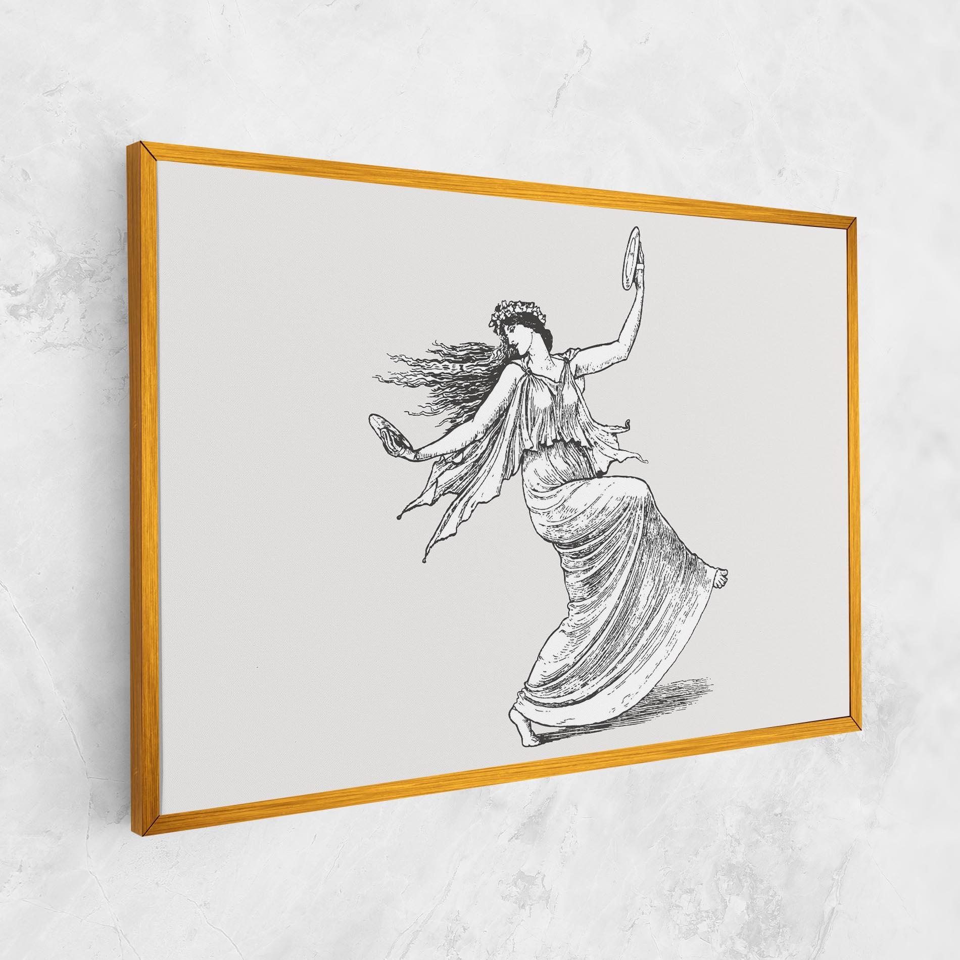 Tablou Canvas Vintage Dance mockup 1