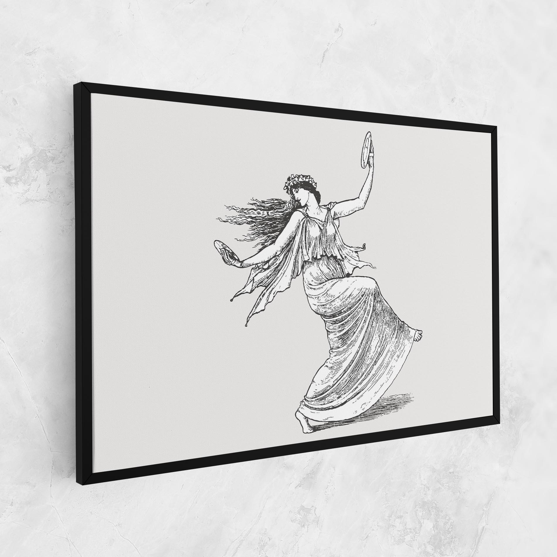 Tablou Canvas Vintage Dance mockup 1