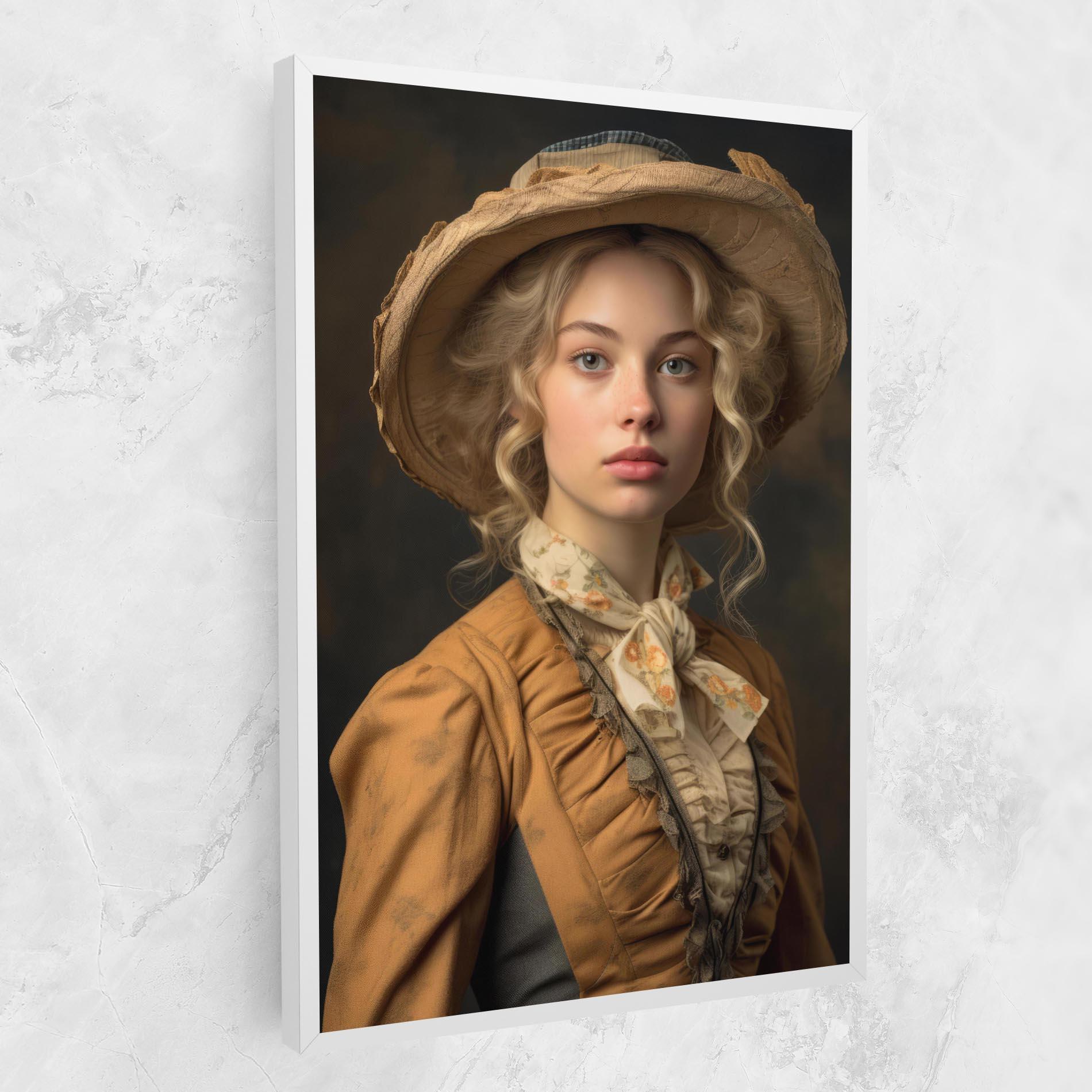 Tablou Canvas Pretty Vintage Blonde mockup 1