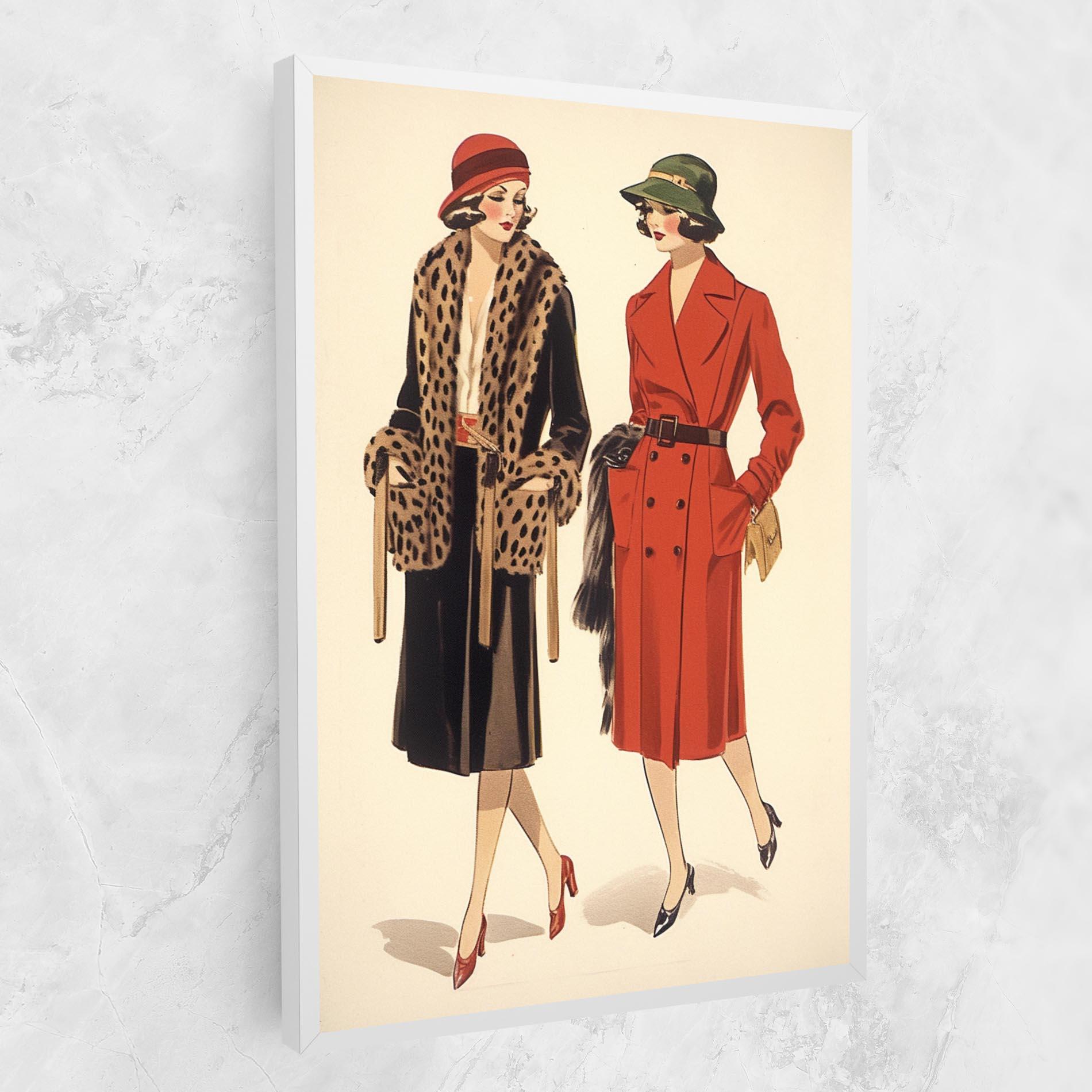 Tablou Canvas Vintage Side By Side mockup 1