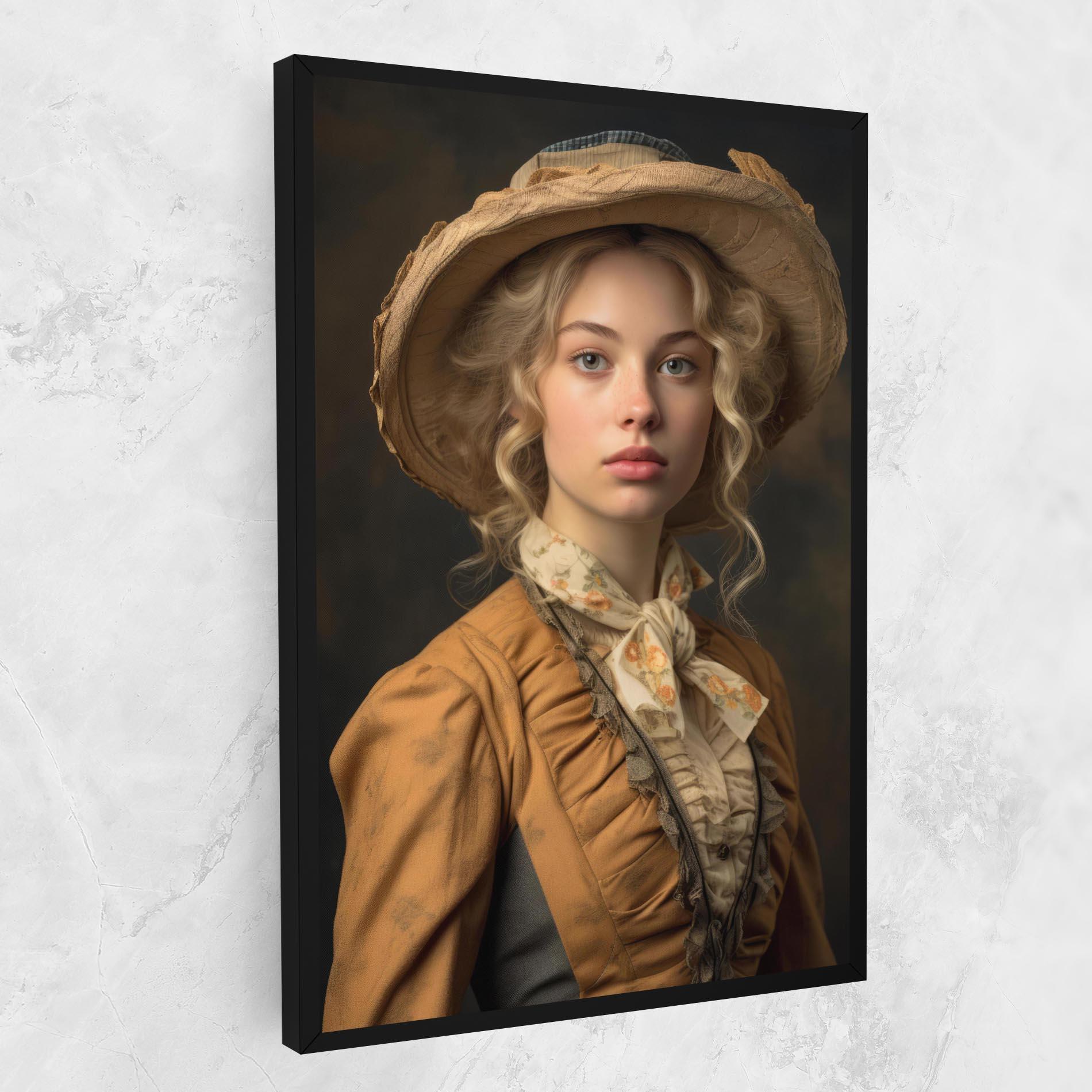 Tablou Canvas Pretty Vintage Blonde mockup 1