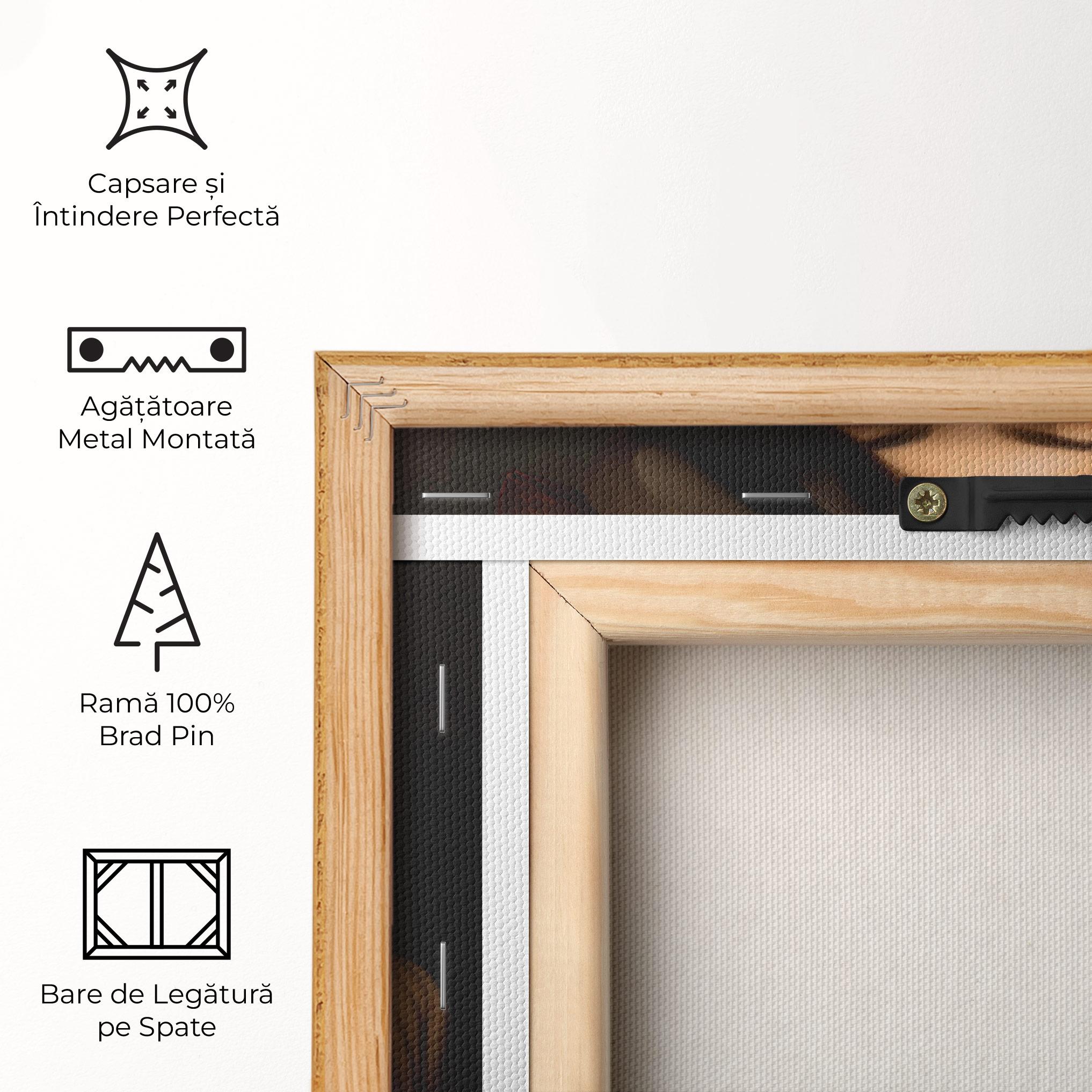 Tablou Canvas Cream Vintage Hat mockup 5