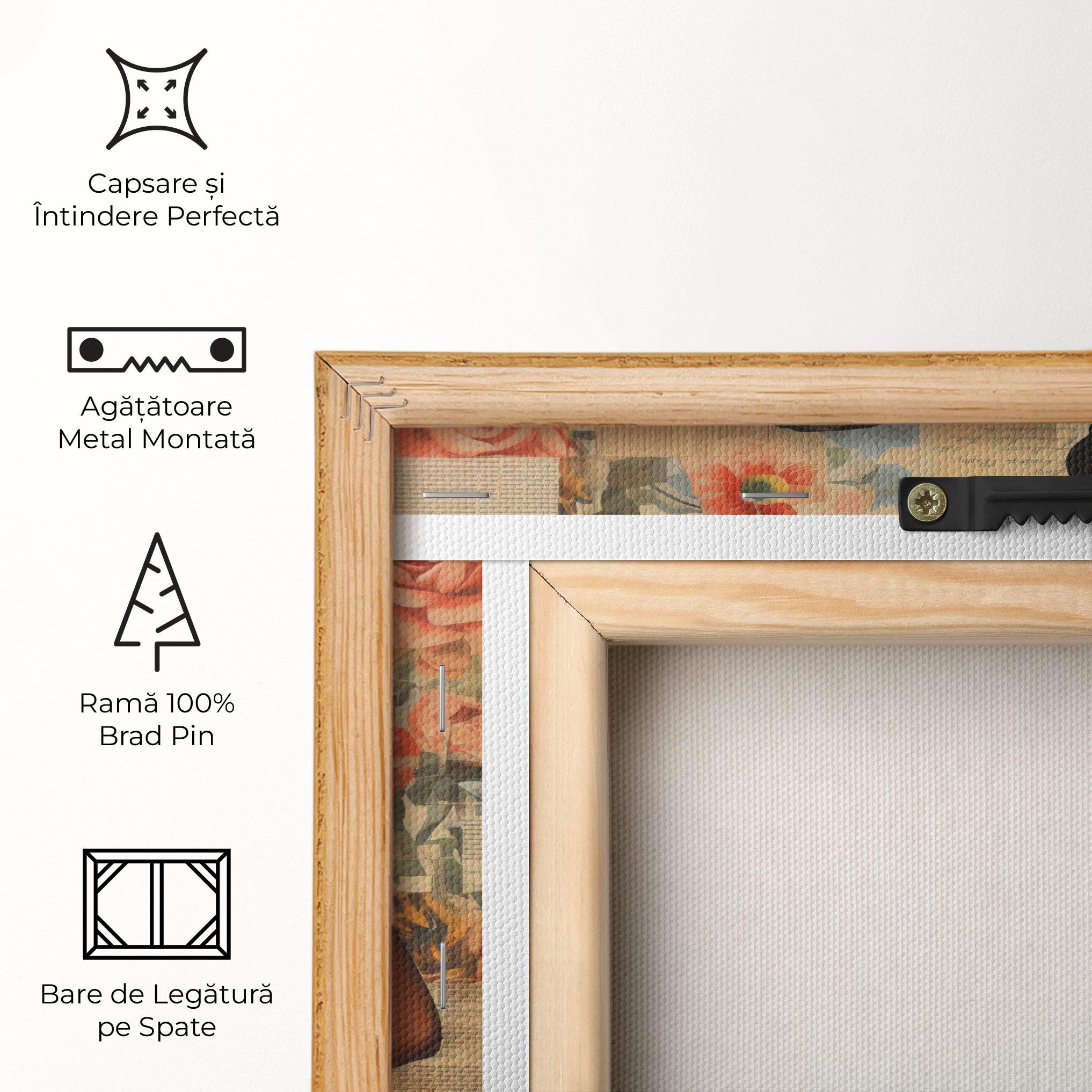 Tablou Canvas Friendship Vintage Power mockup 5