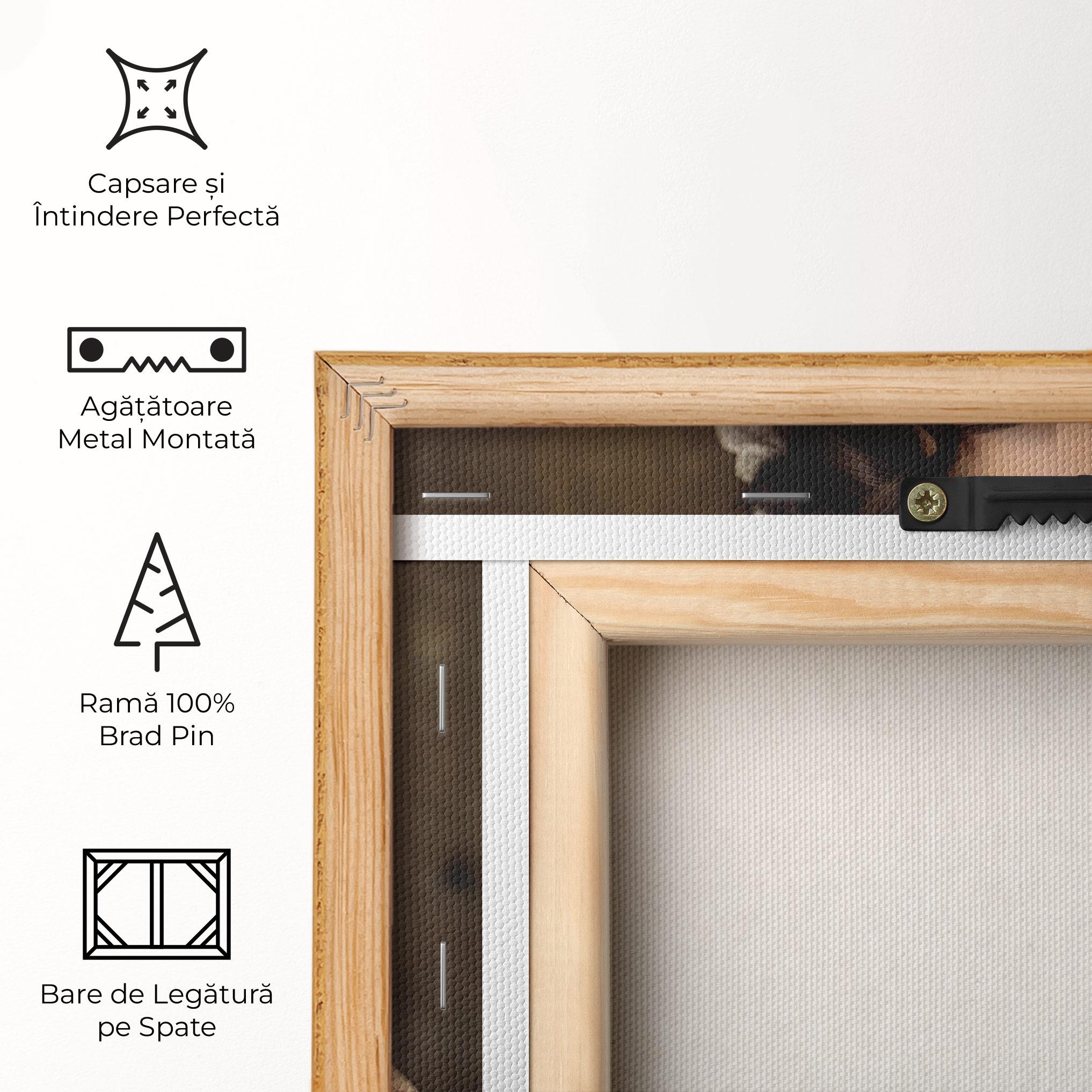 Tablou Canvas Light Green Dress mockup 5