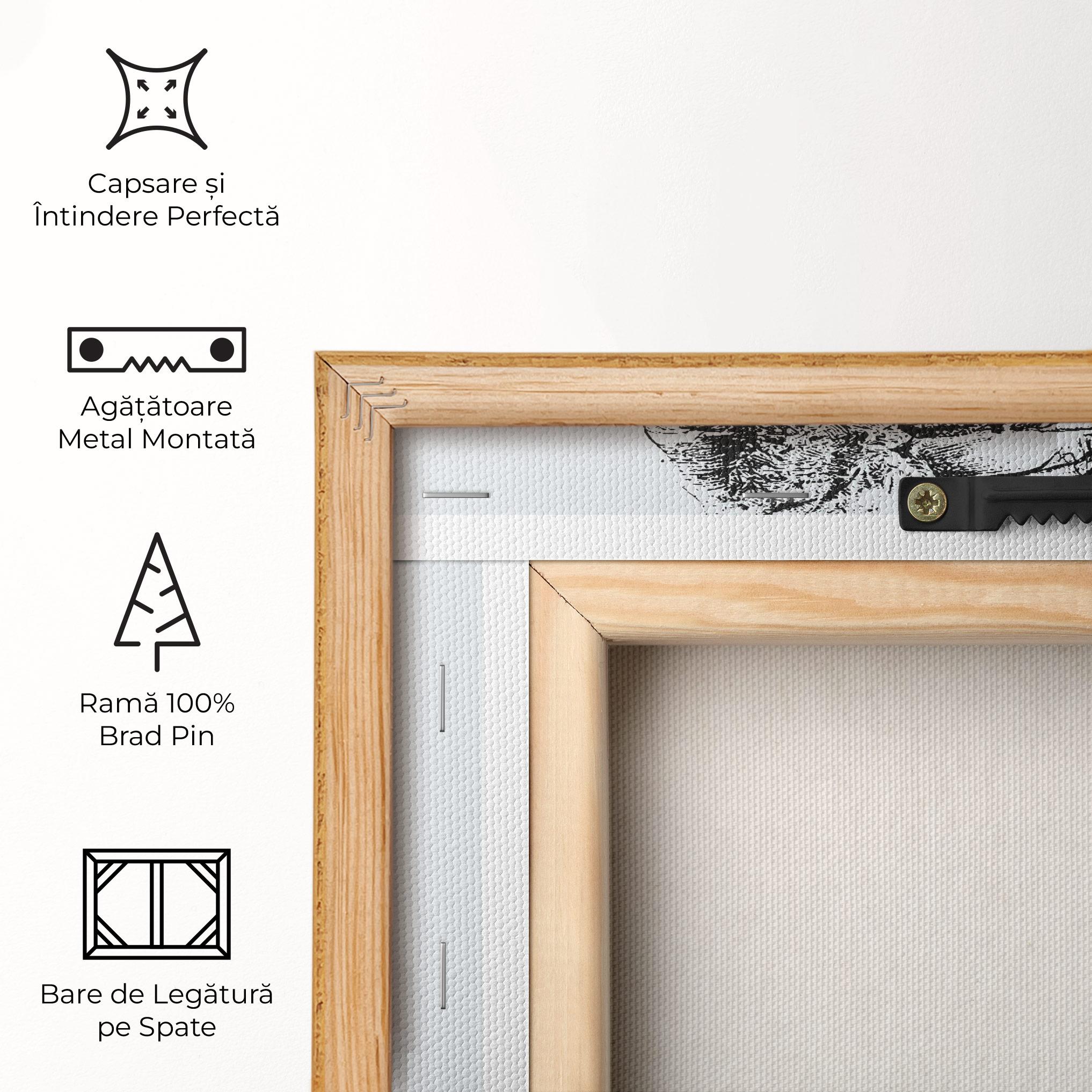 Tablou Canvas Noble Lady Hat mockup 5