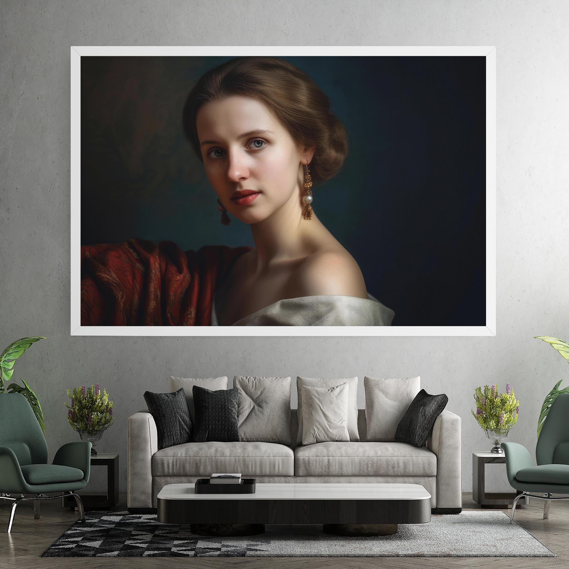 Tablou Canvas Classical Painting mockup 7