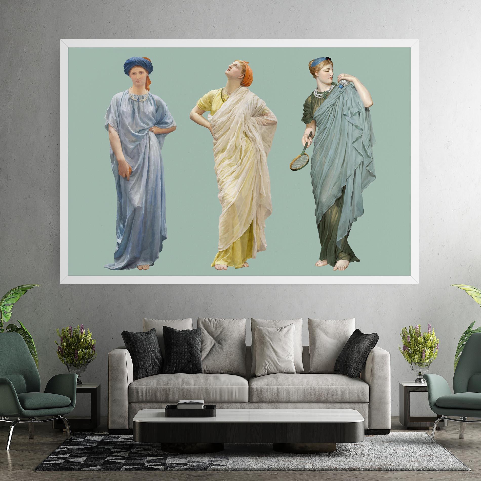 Tablou Canvas Vintage Looking Up mockup 7