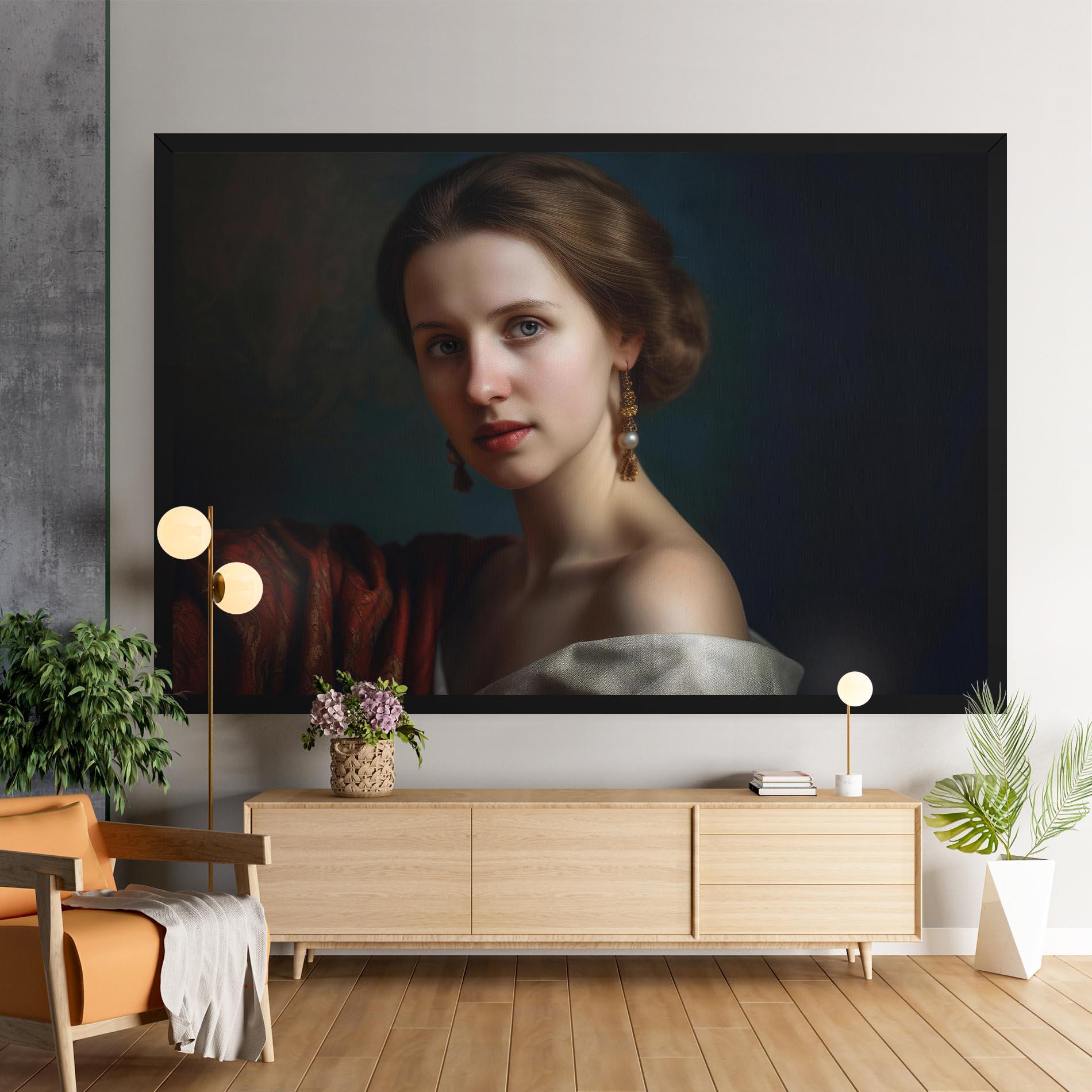 Tablou Canvas Classical Painting mockup 9