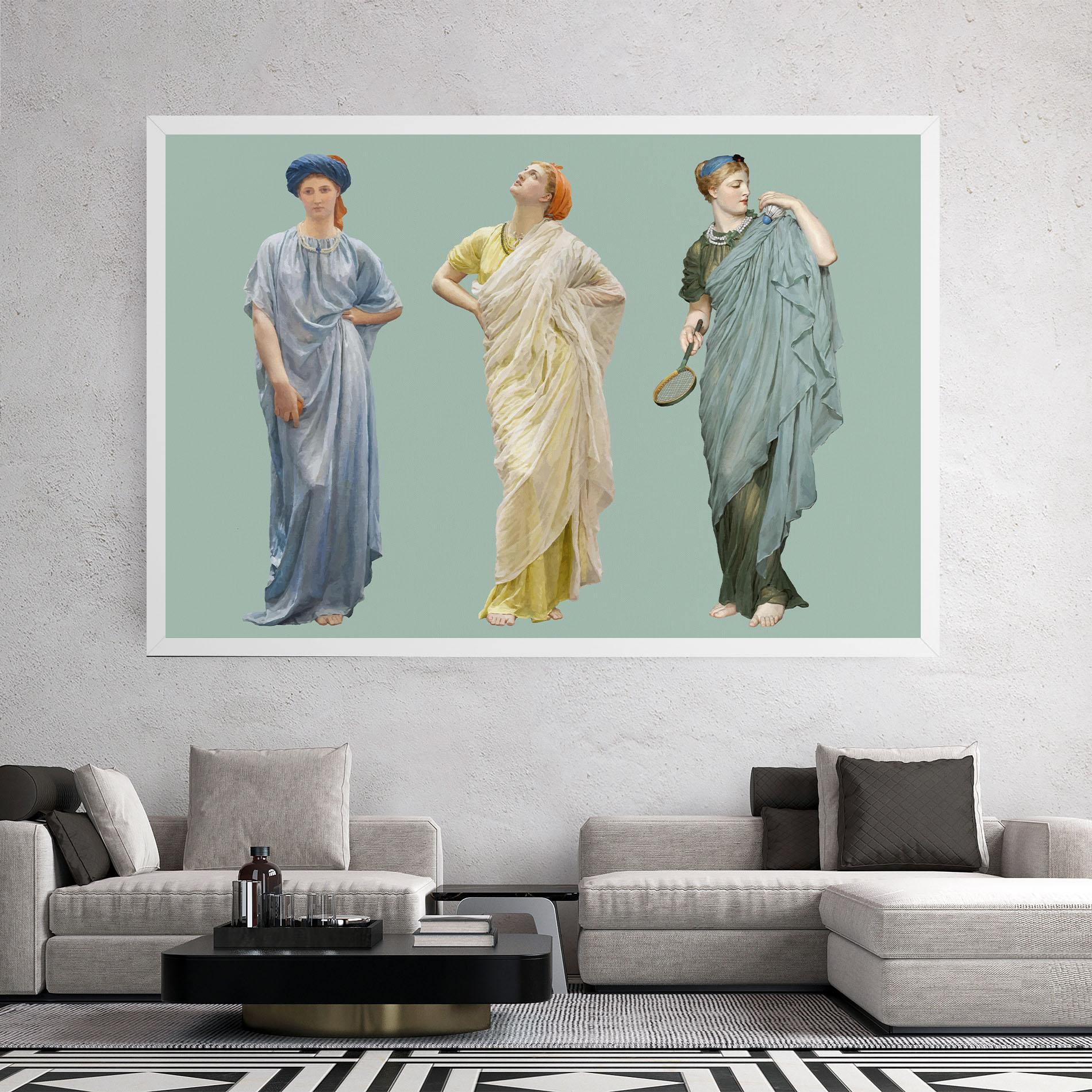 Tablou Canvas Vintage Looking Up mockup 2