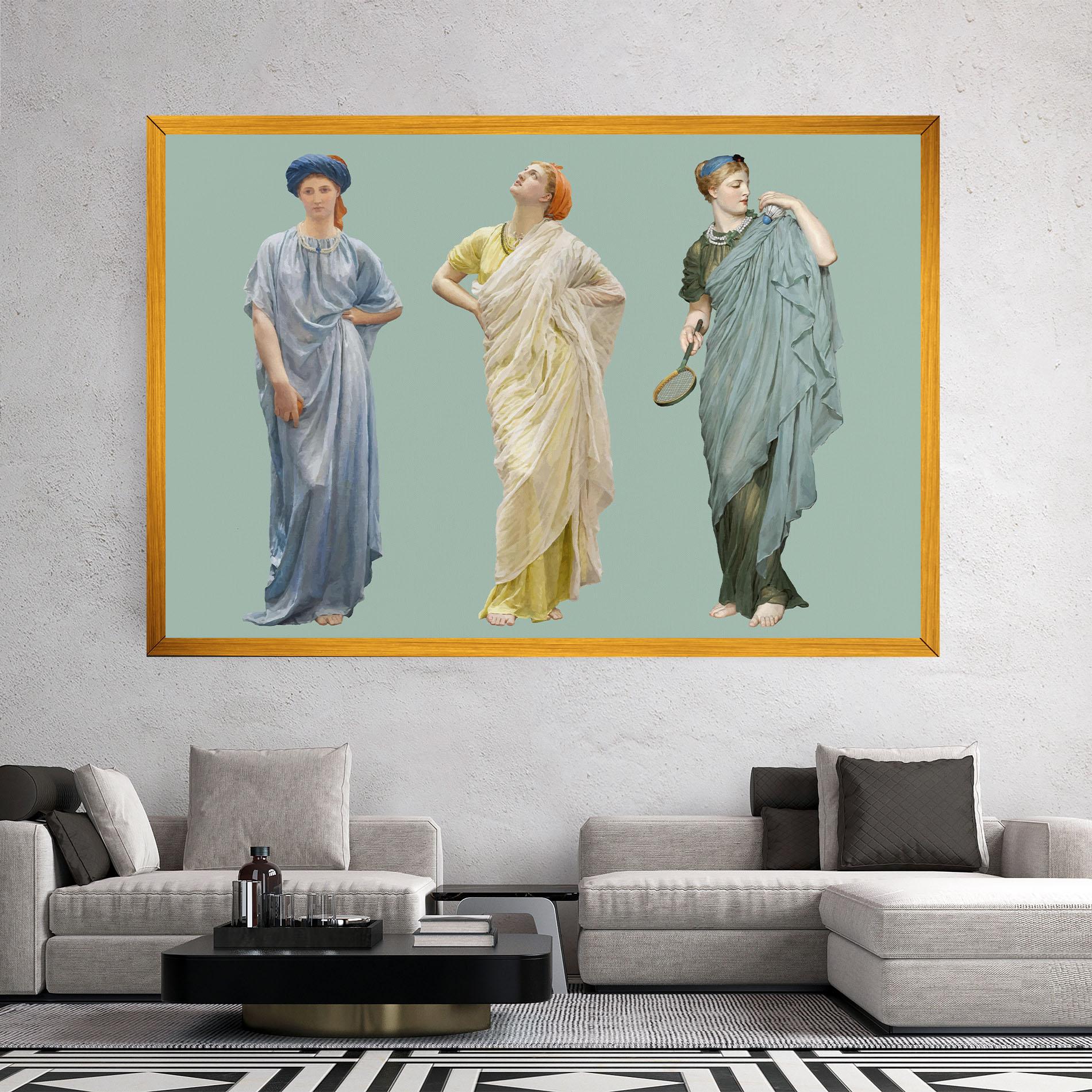 Tablou Canvas Vintage Looking Up mockup 2