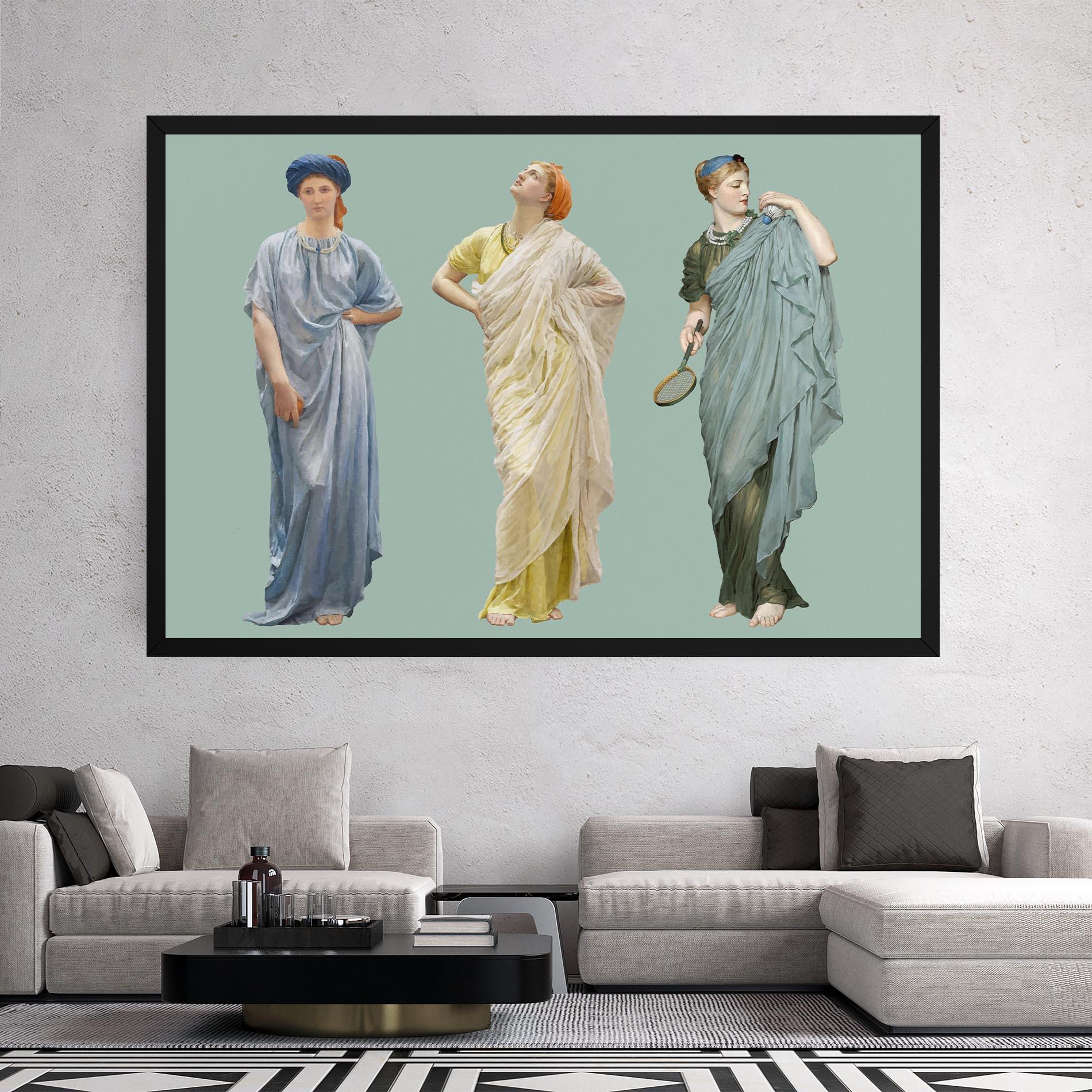 Tablou Canvas Vintage Looking Up mockup 2