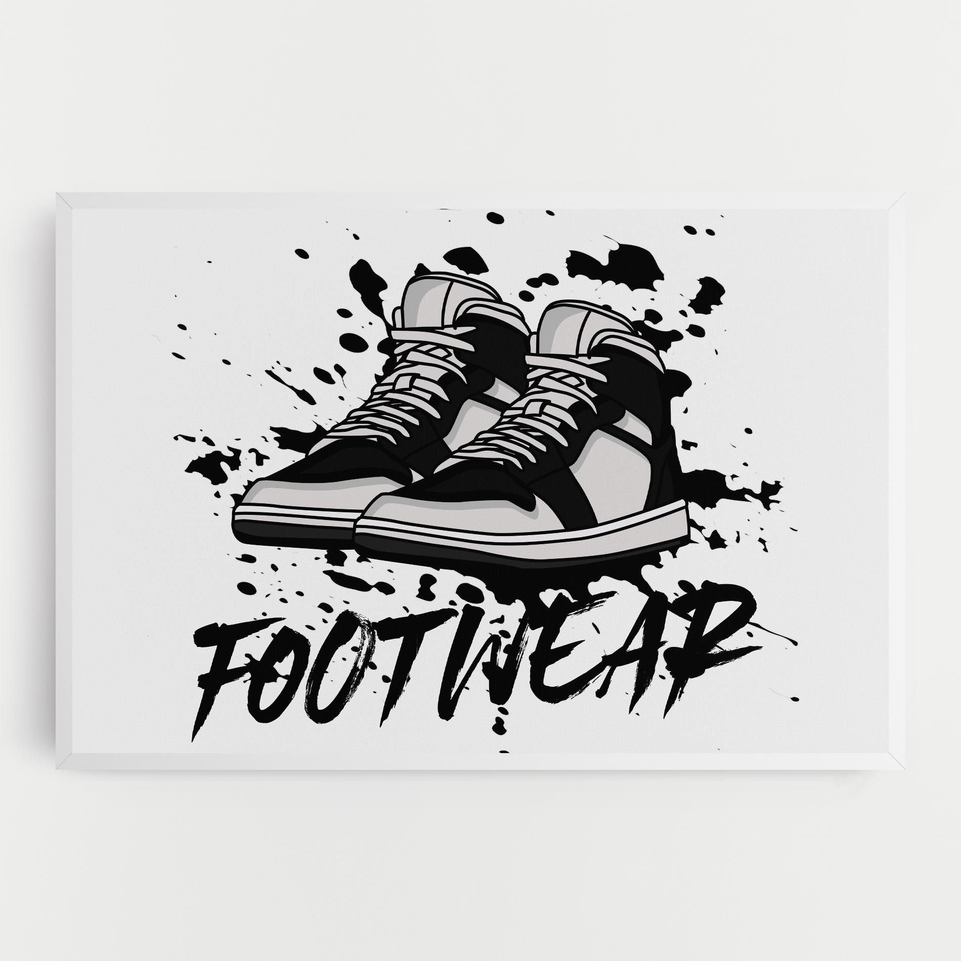 Black Footwear mockup 0