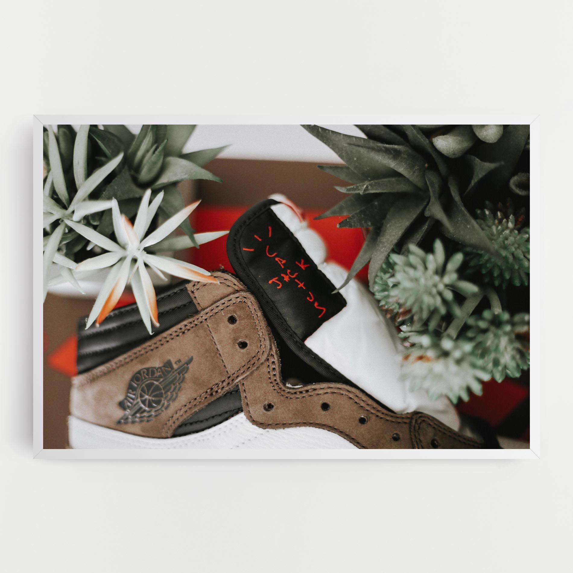 Tablou Canvas Brown Air Jordan mockup 0