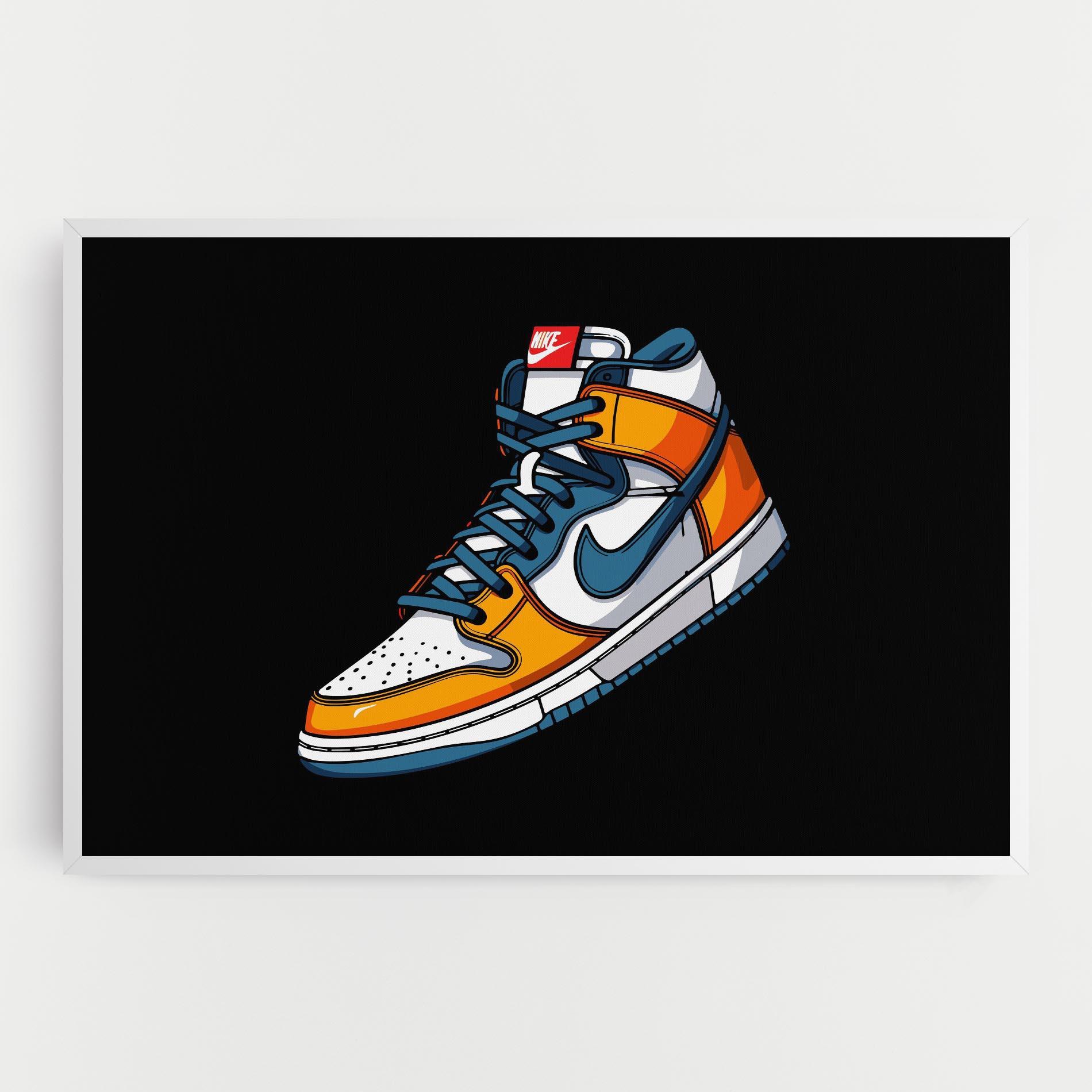 Tablou Canvas Nike Shoe mockup 0