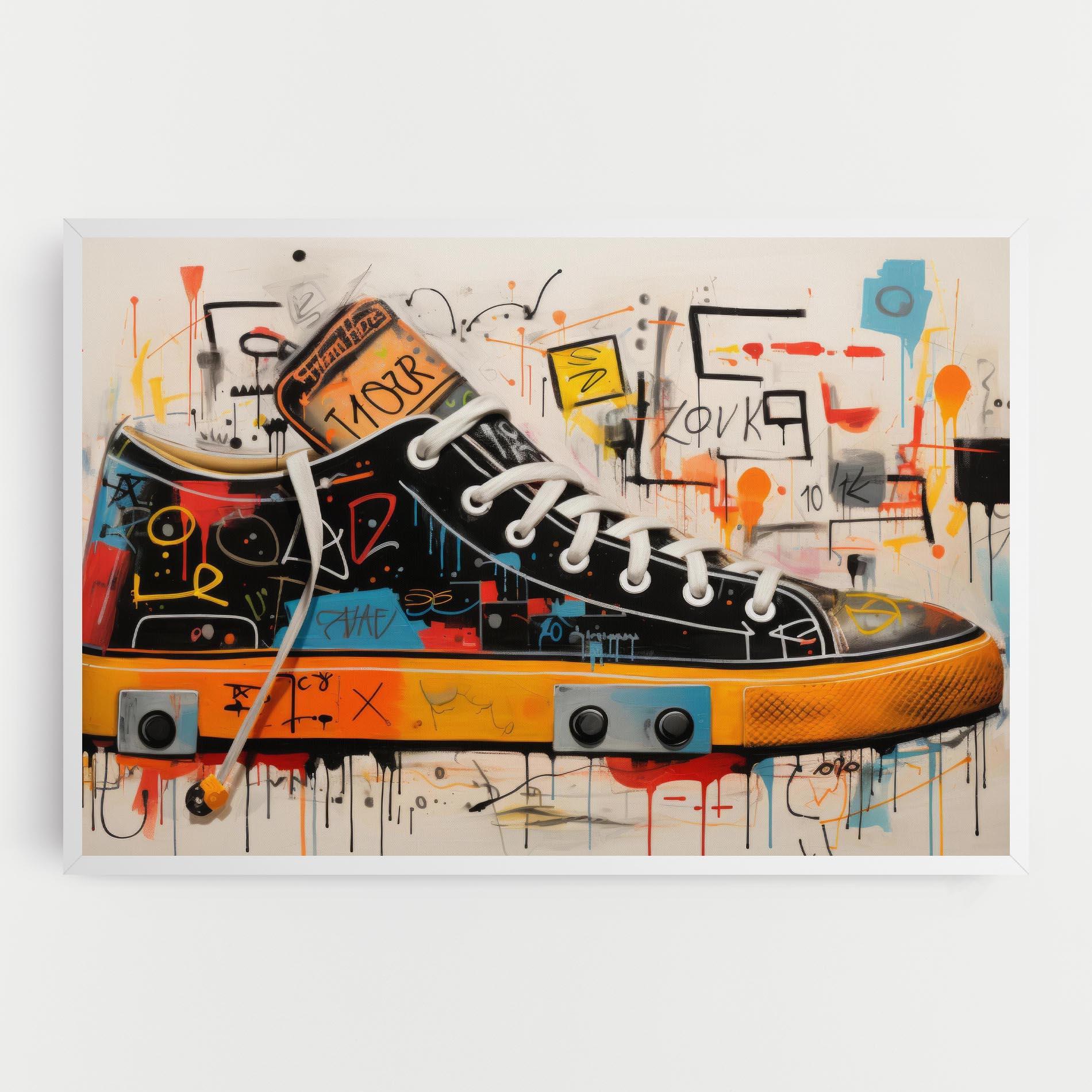 Tablou Canvas Teenager Sneakers mockup 0
