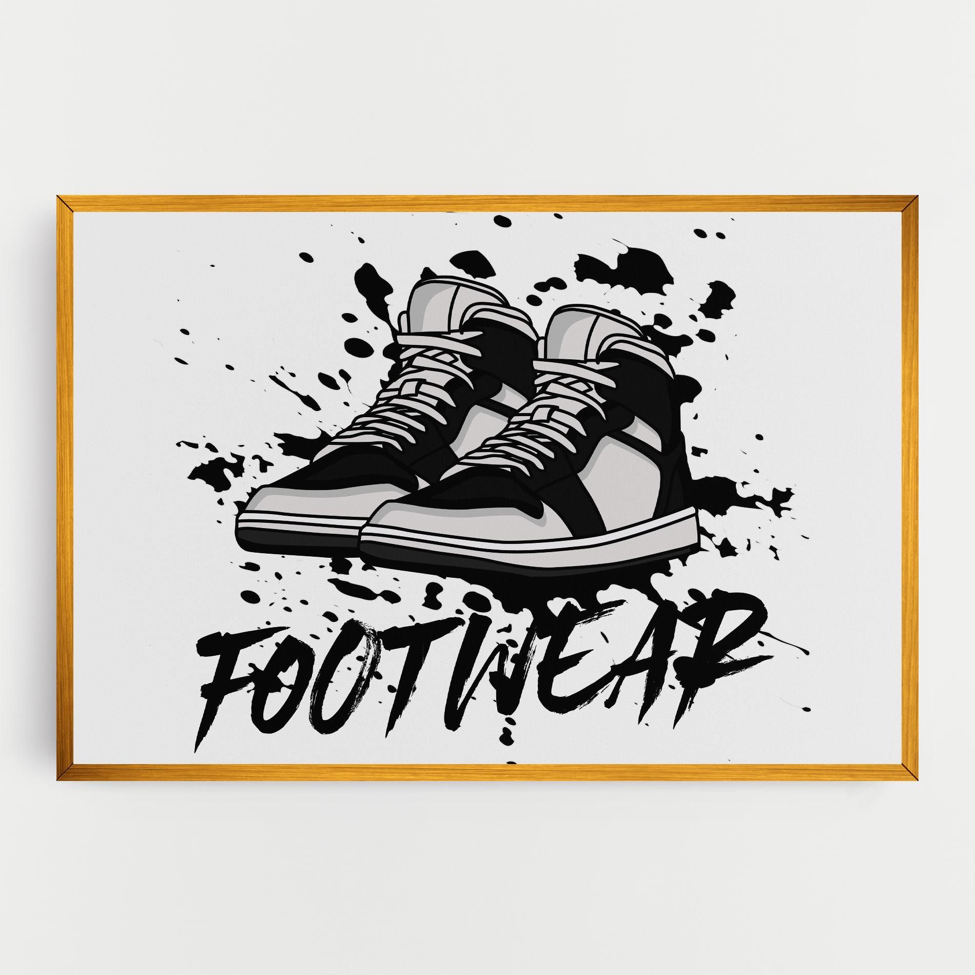 Black Footwear mockup 0