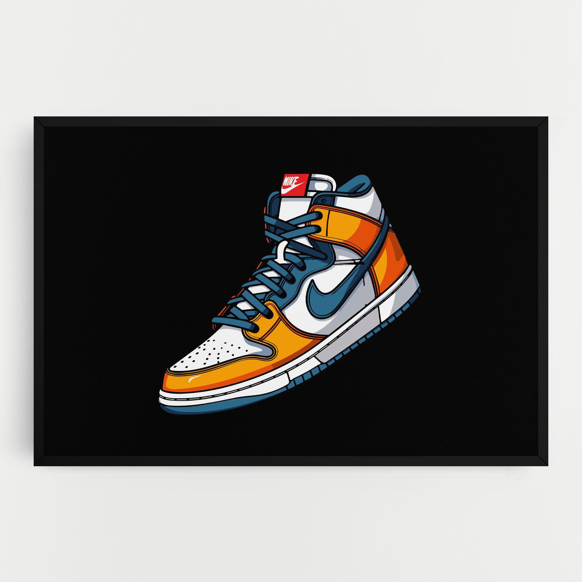 Tablou Canvas Nike Shoe mockup 0