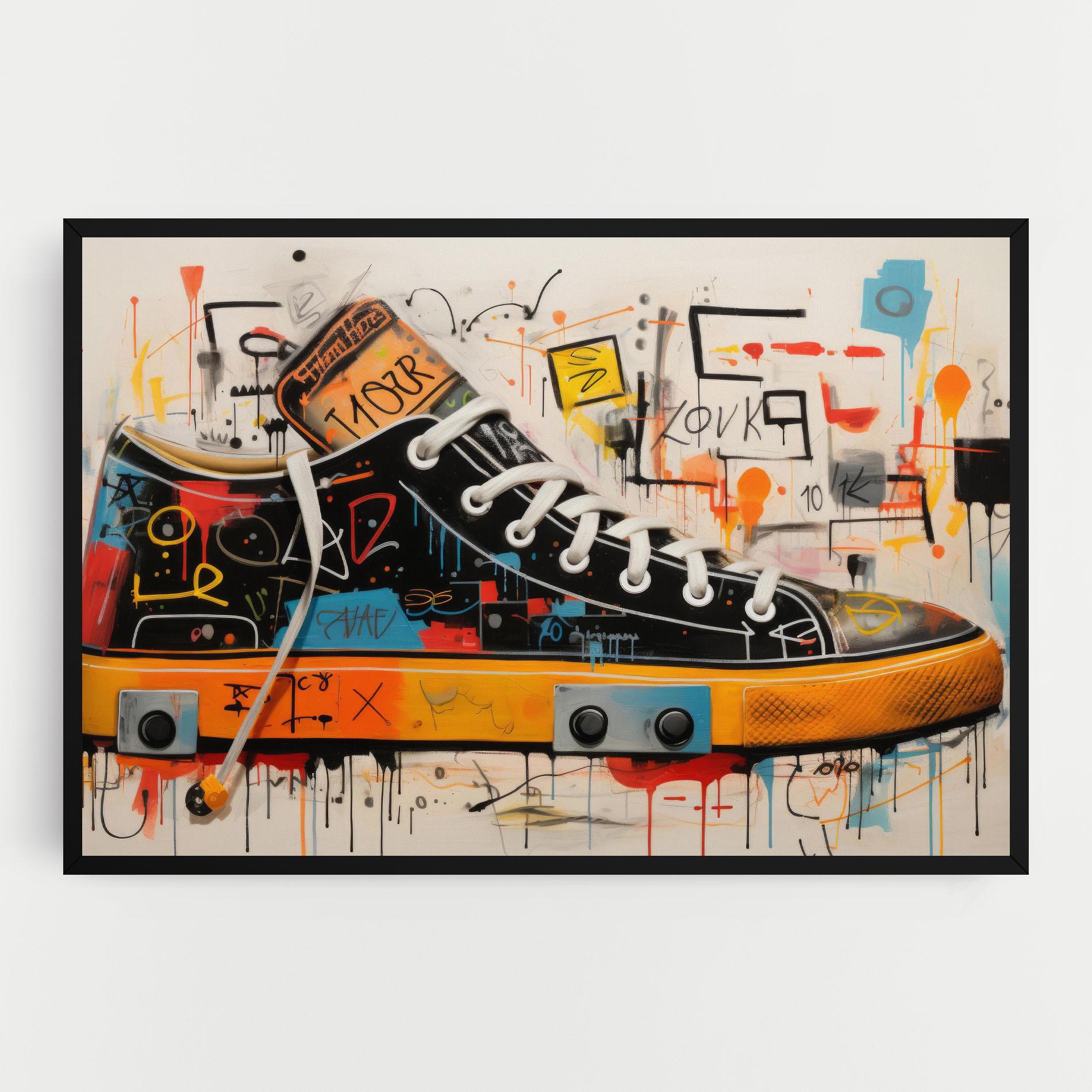 Tablou Canvas Teenager Sneakers mockup 0