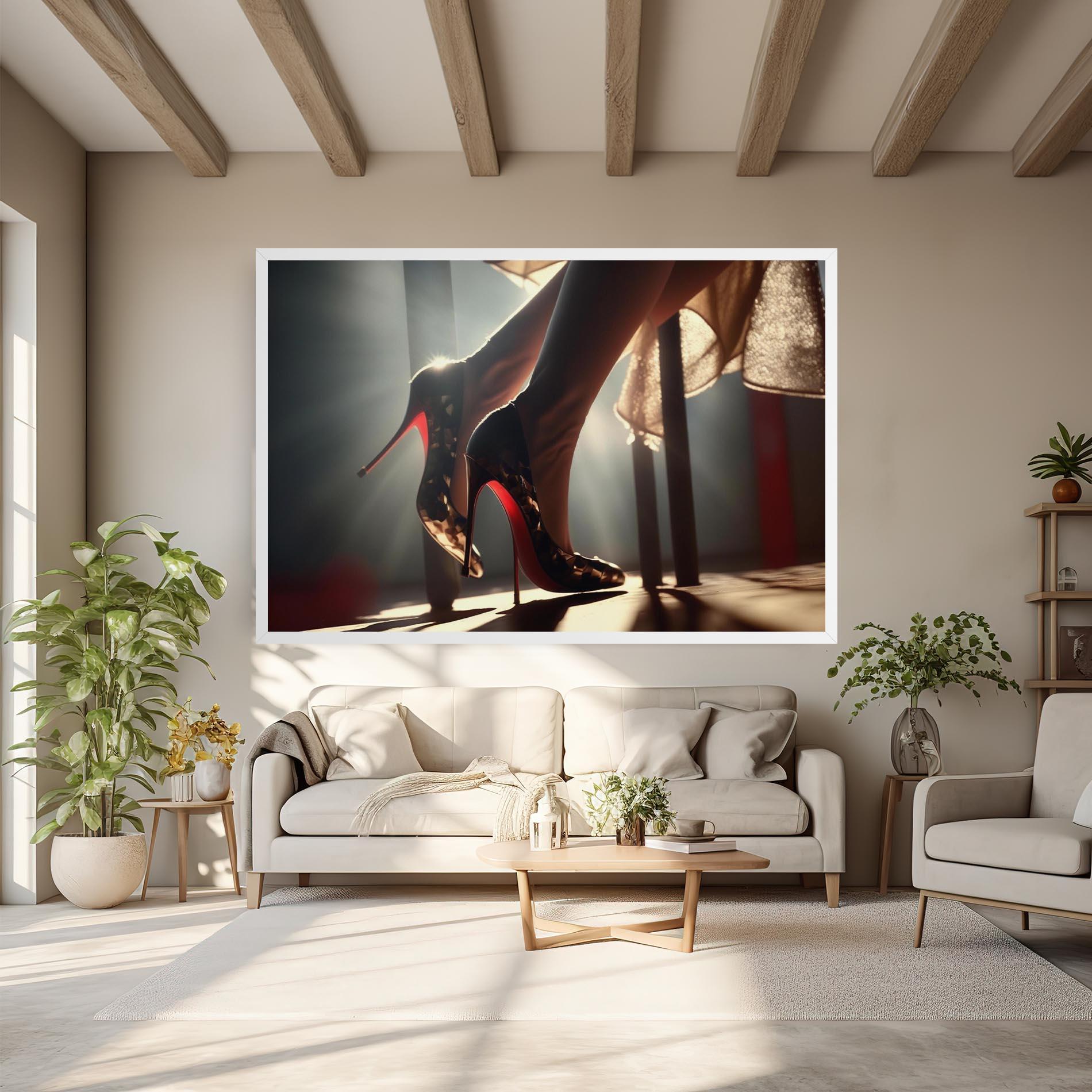 Tablou Canvas Heels In The Sun mockup 6