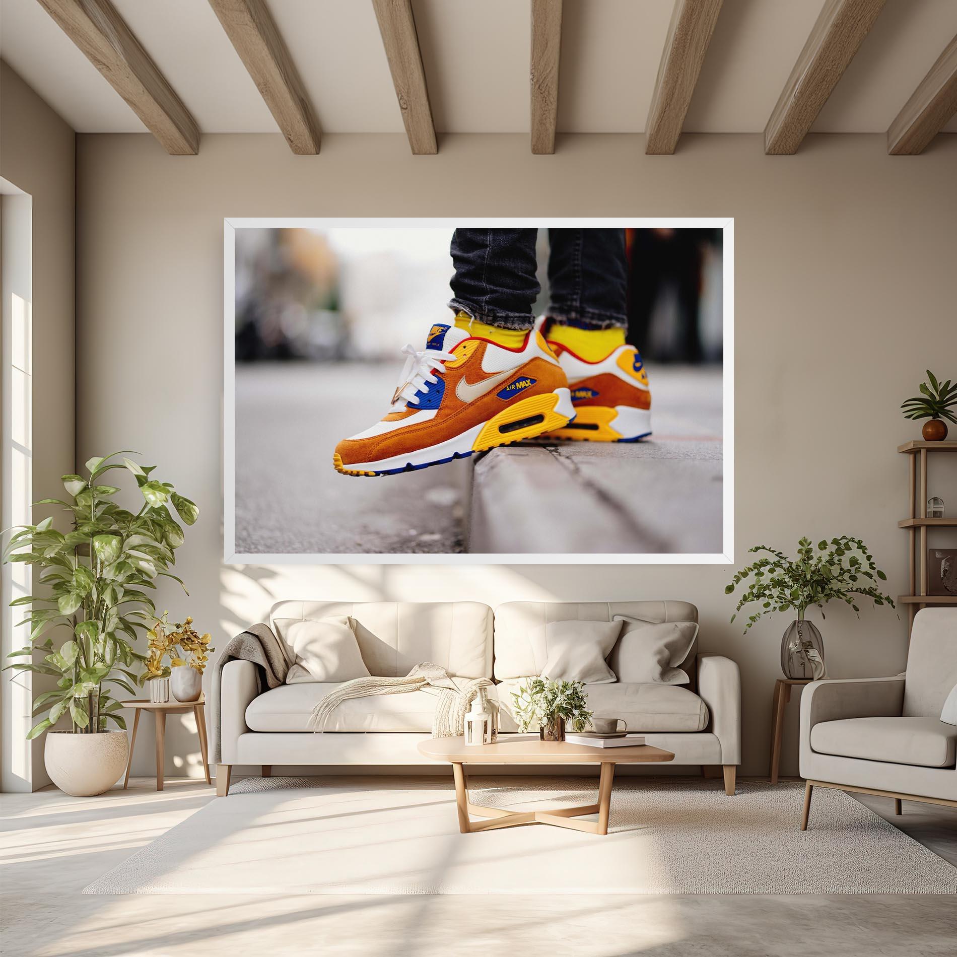 Tablou Canvas Nike Air Max Shoes mockup 6