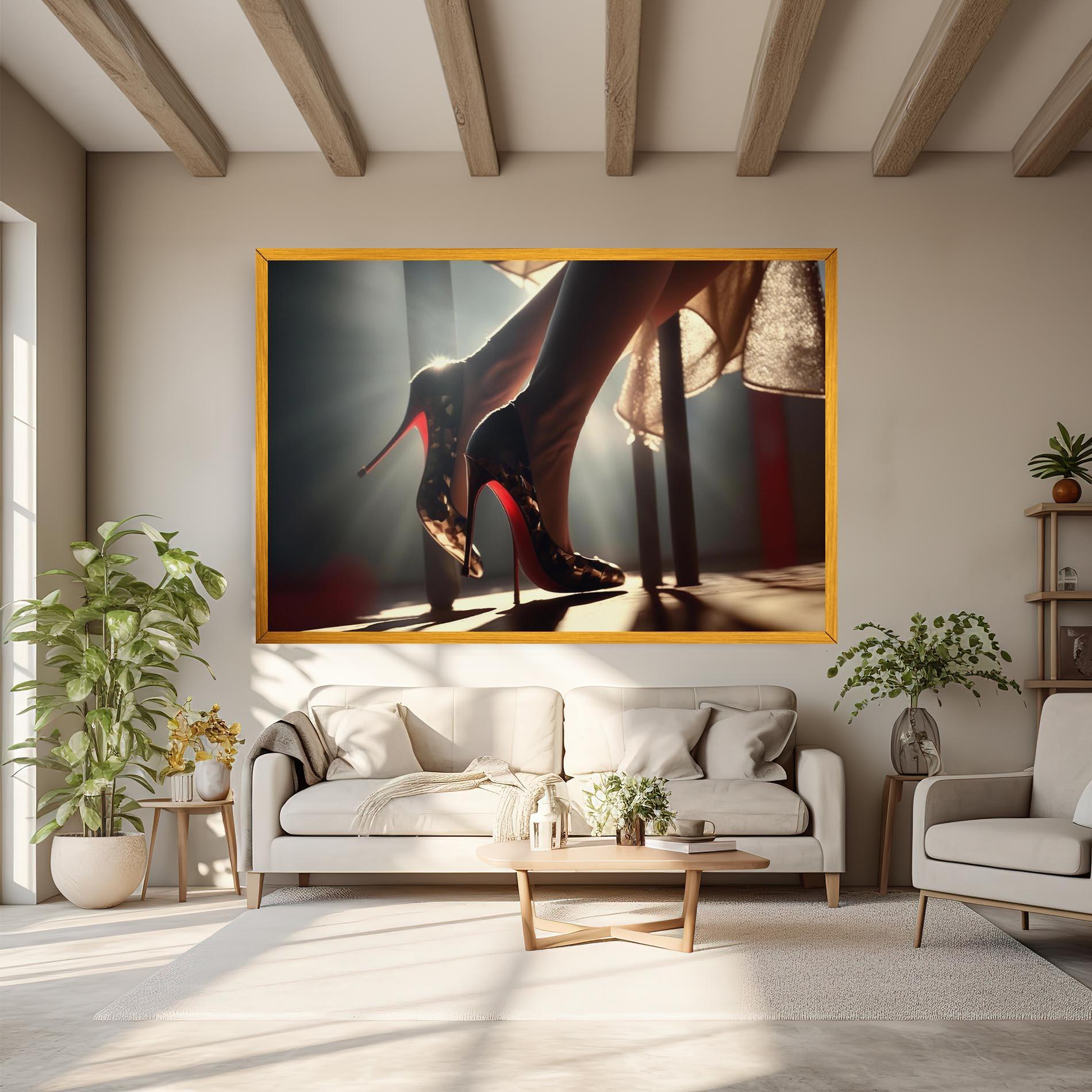 Tablou Canvas Heels In The Sun mockup 6